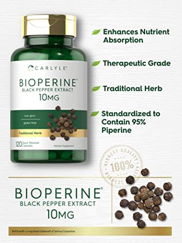 Salud y Equipamiento Médico - Bioperine 10 Mg | 120 Capsulas 3