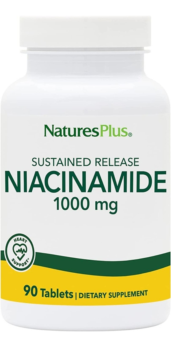 Salud y Equipamiento Médico - Niacinamida 1000mg Natures Plus 0
