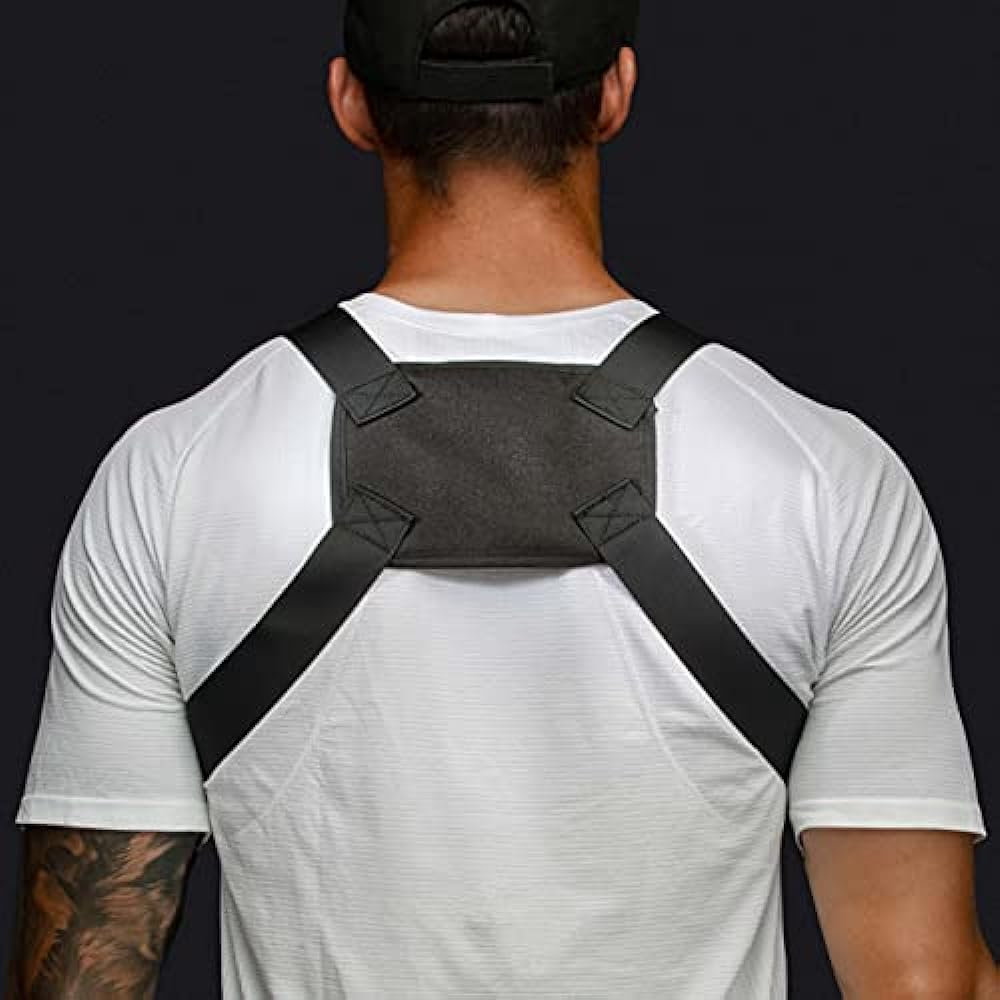 Salud y Equipamiento Médico - Bolsa De Pecho Resistente - Mvrk - Negro 2