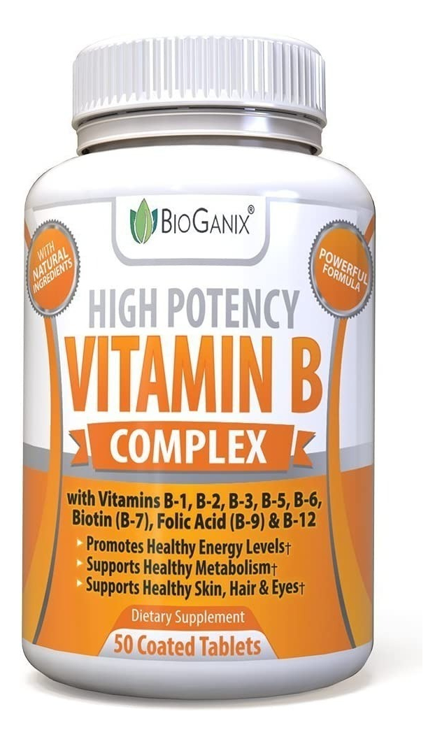 Salud y Equipamiento Médico - Complejo B 50 Tab Bioganix - Unida - Unidad A $4976