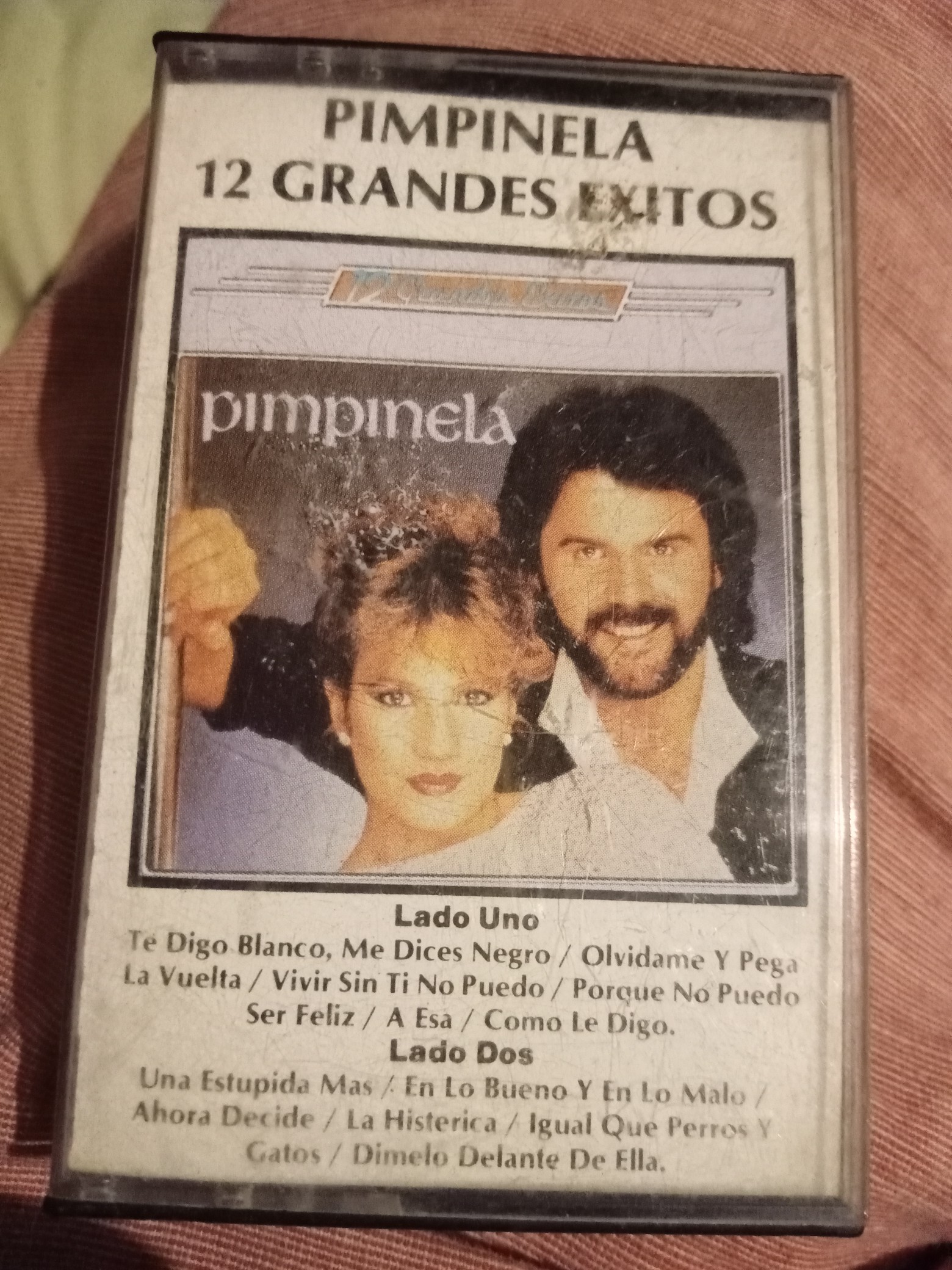 cds y vinilos - Cassette pimpinela 12 grandes éxitos