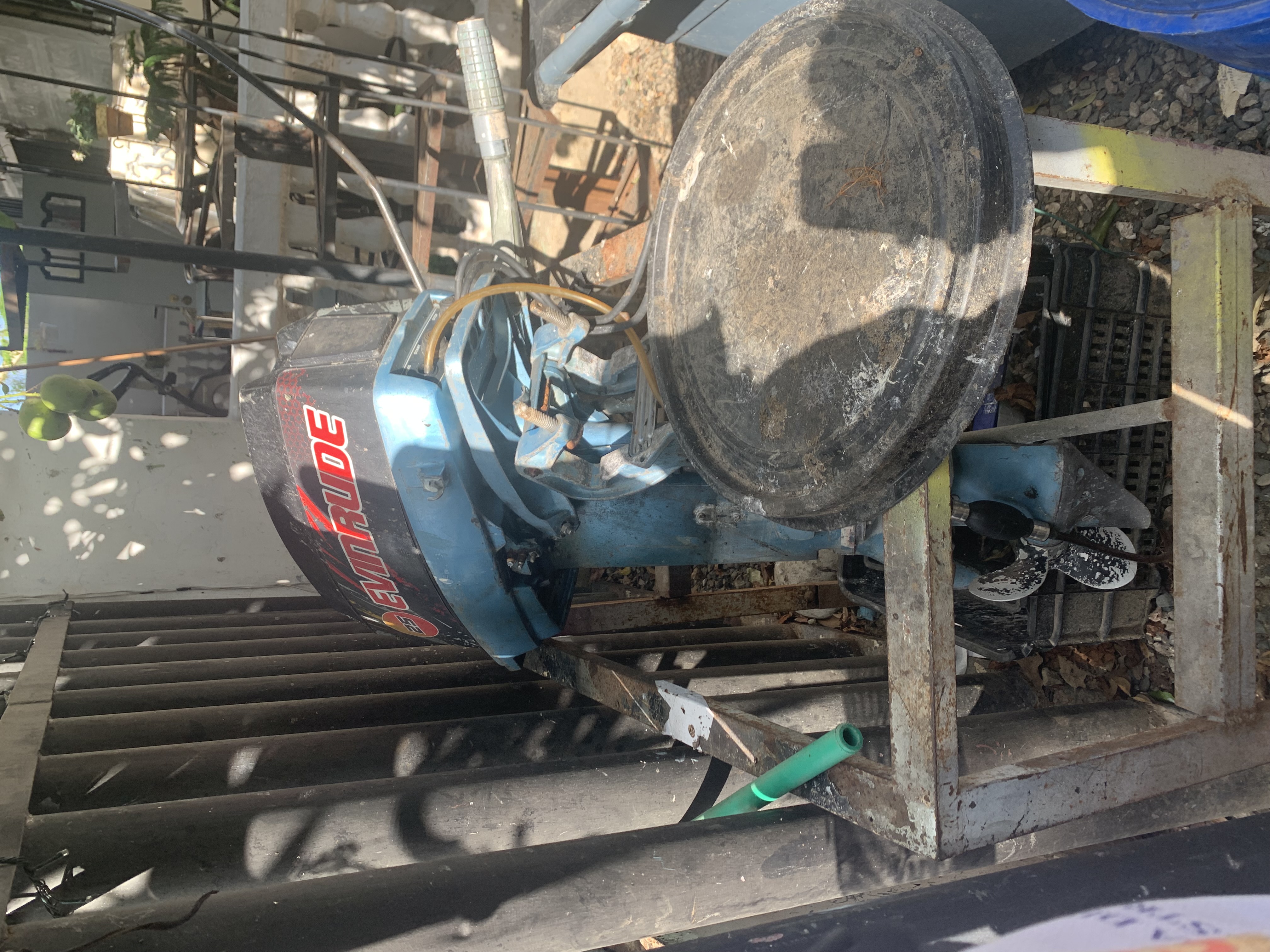 botes - Motor fuera de borda Evinrude 25