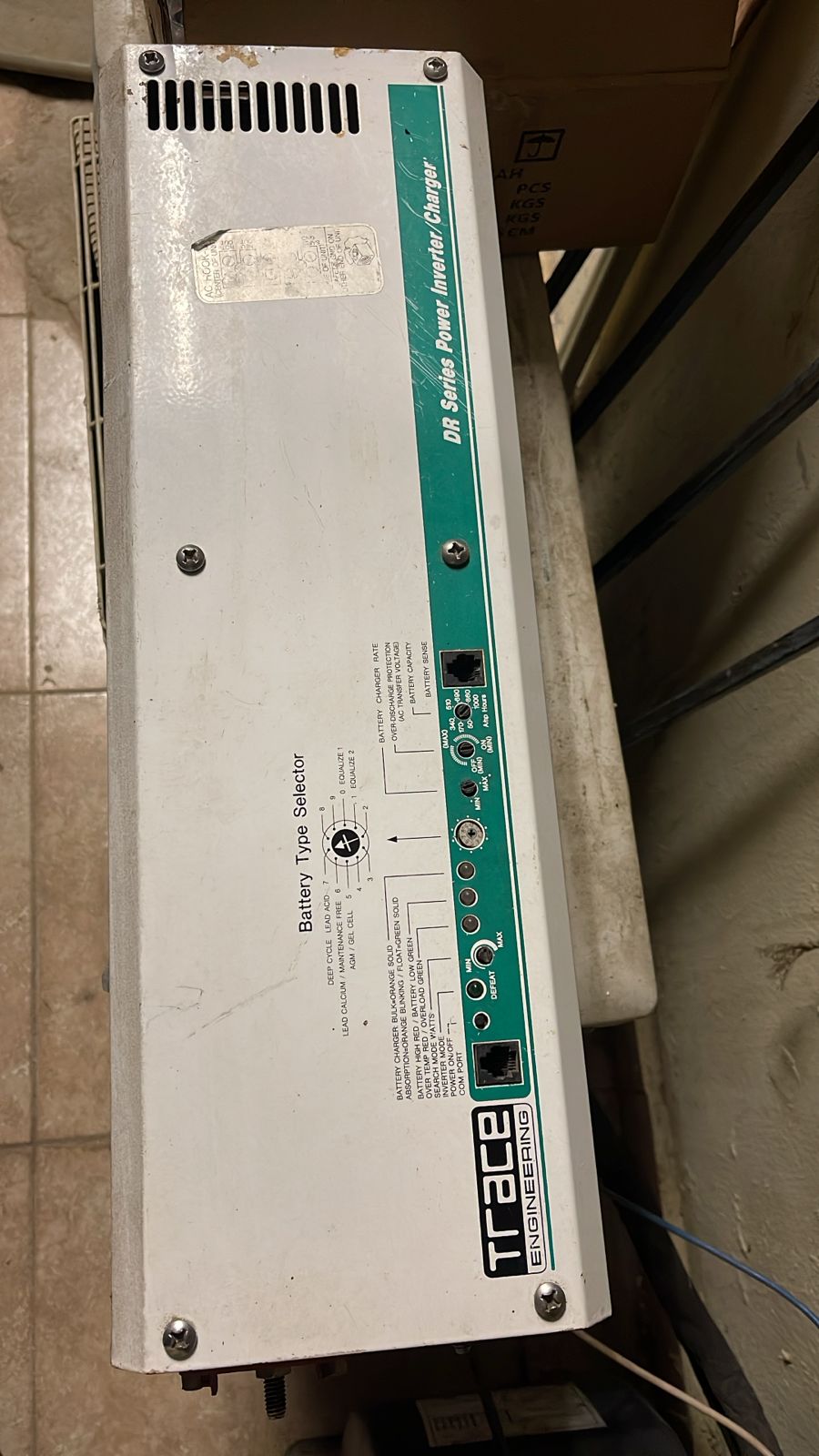 plantas e inversores - VENDO INVERSOR TRACE DR 1524 1.5KW 1