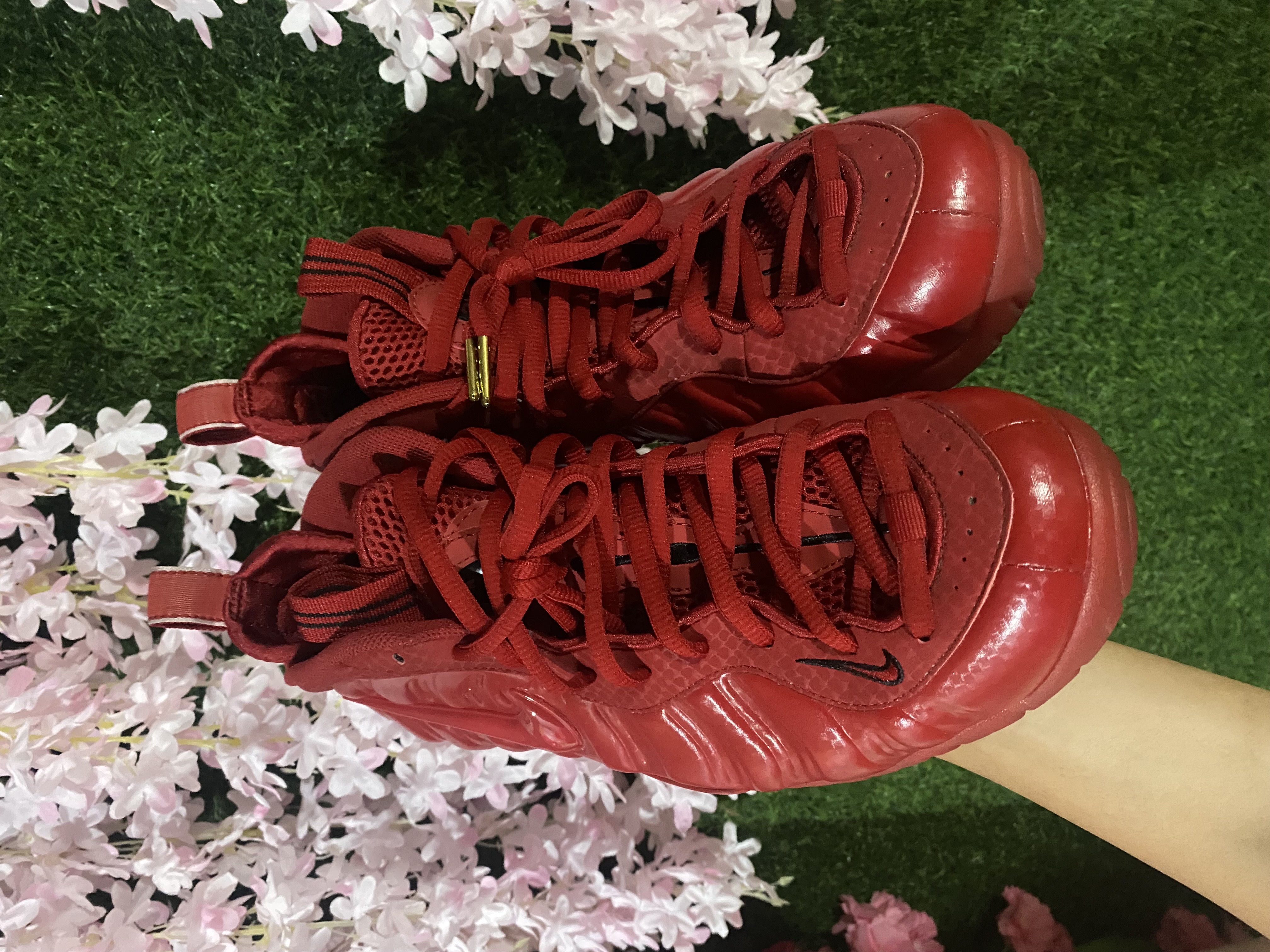 zapatos para hombre - Nike Air Foamposite Pro Gym Red October 2015 - Size 9 1
