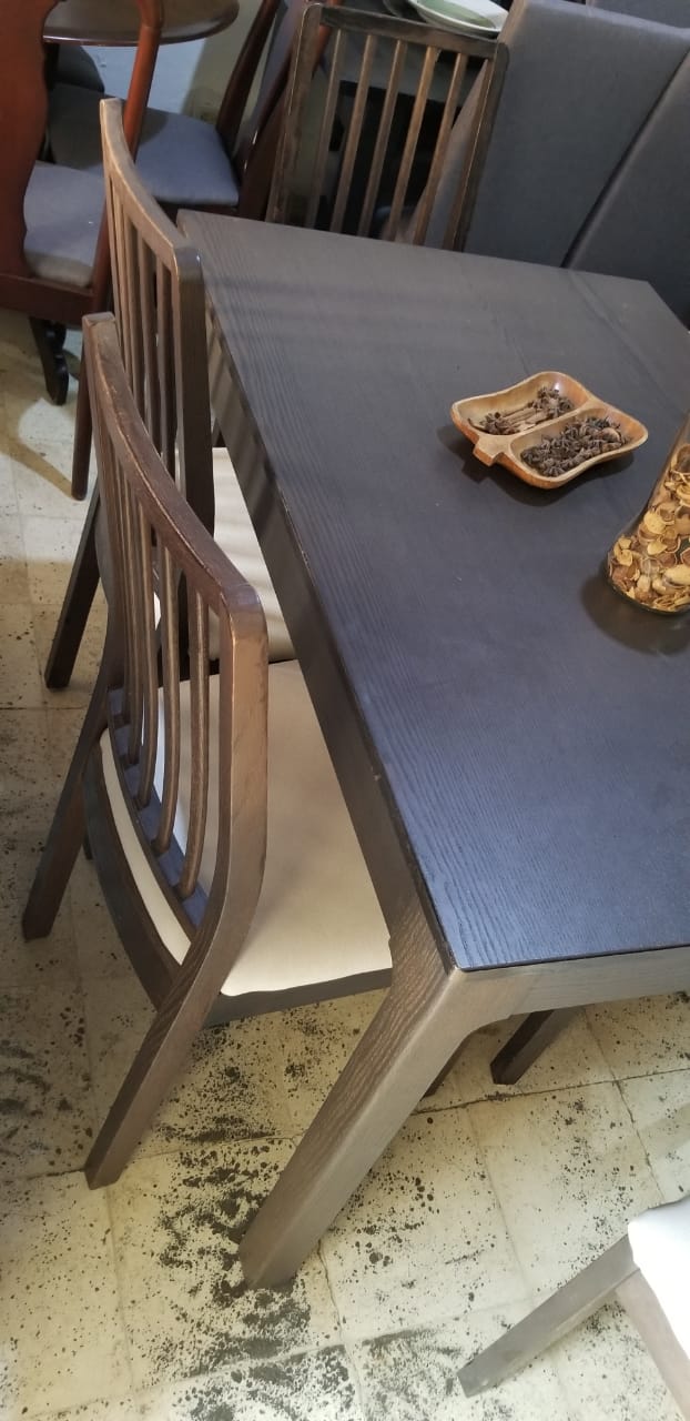 muebles y colchones - comedor usado 6 sillas importados ni roto ni flojo bien de pintura  4