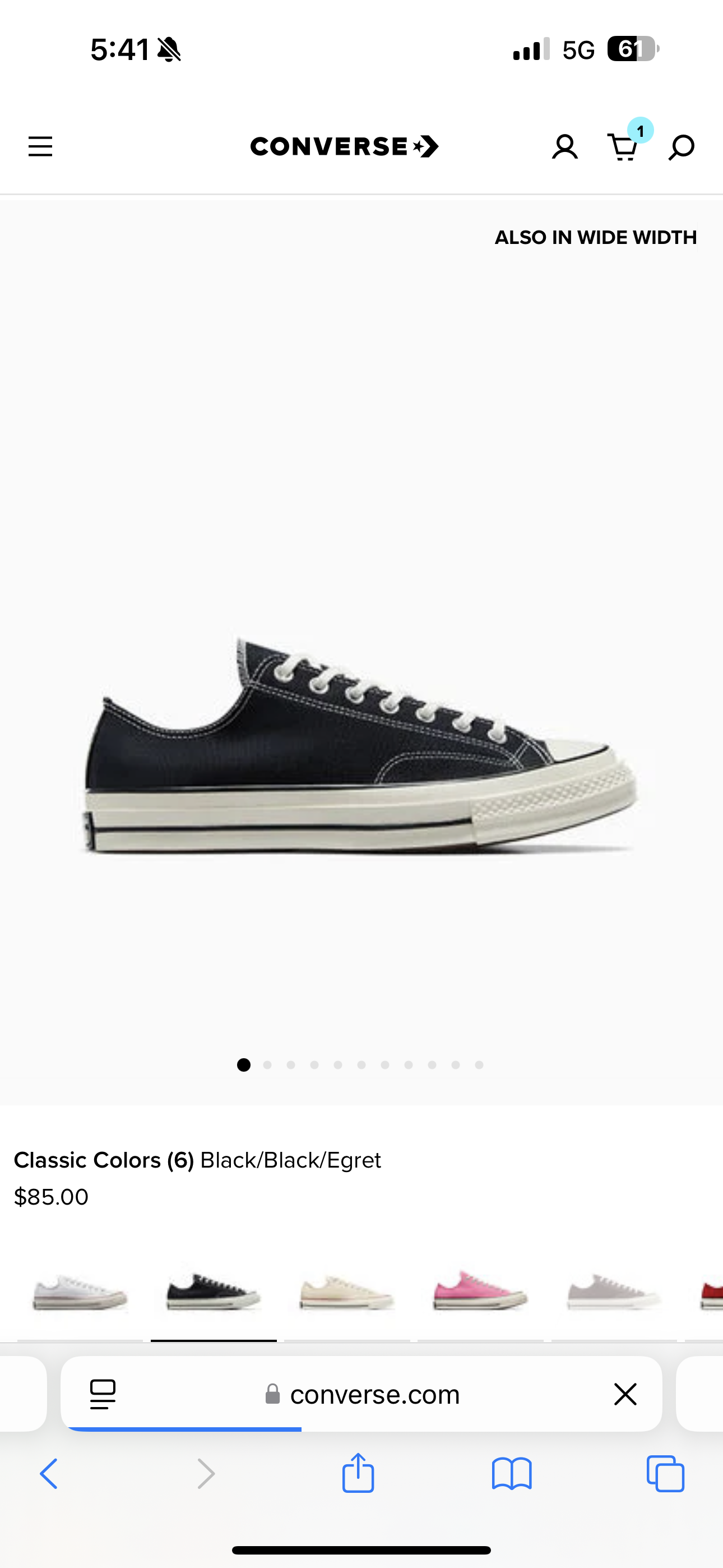 zapatos unisex - Chuck 70 Canvas 0