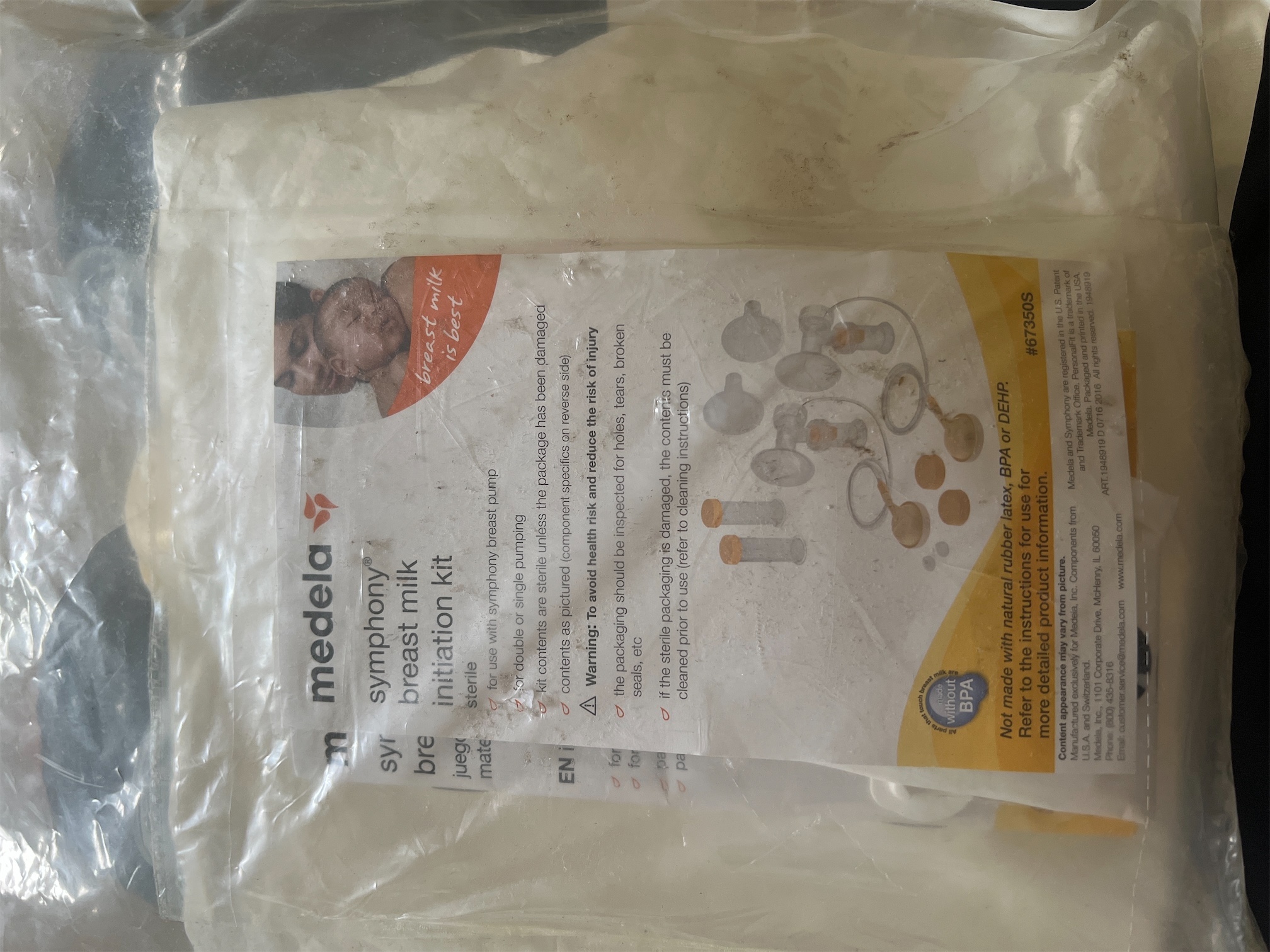 cuidado y nutricion - Medela - kit de extracción lactancia inicial 0