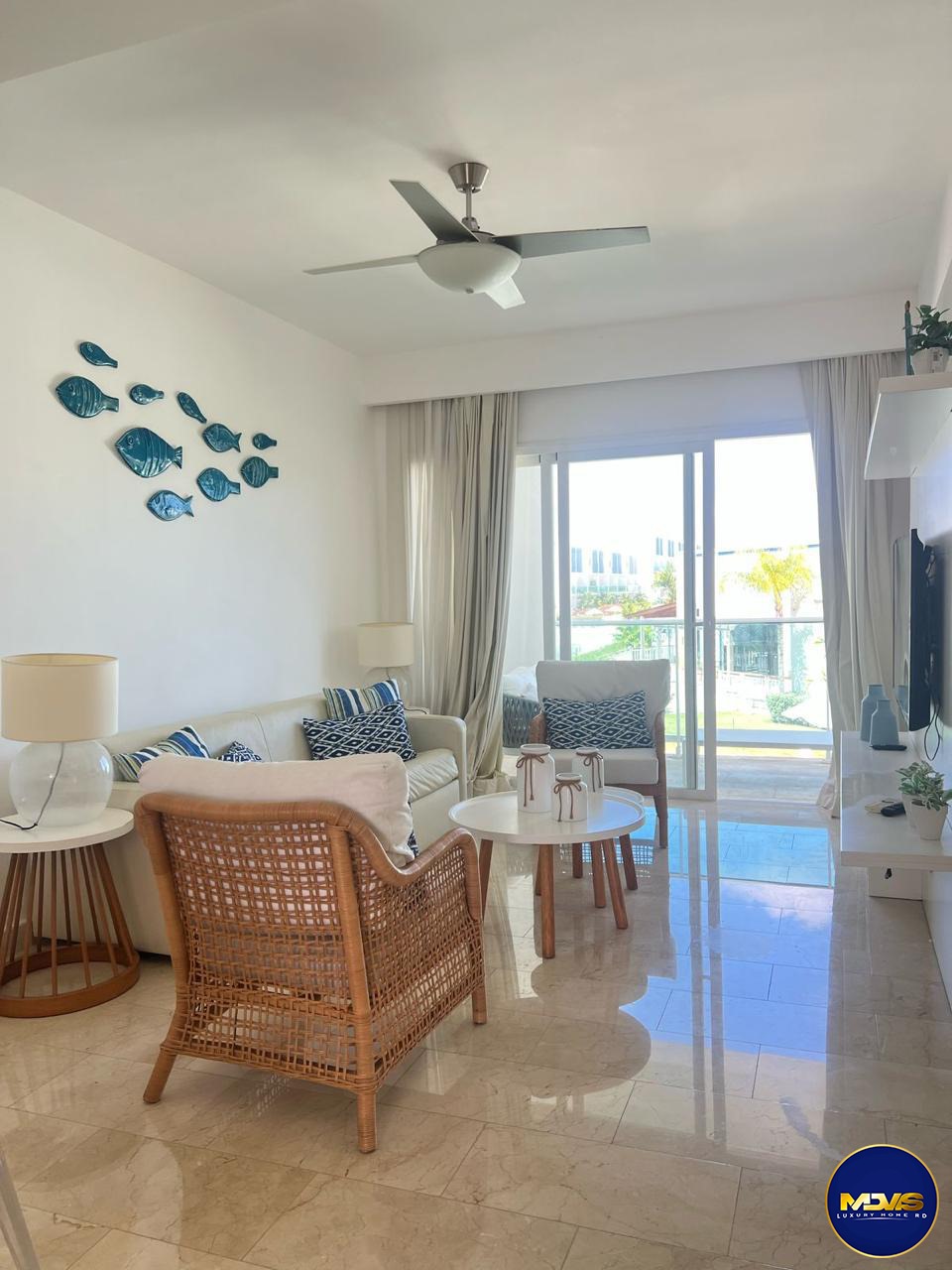 apartamentos - Se Vende Apartamento totalmente amueblado en Bávaro Macao 2