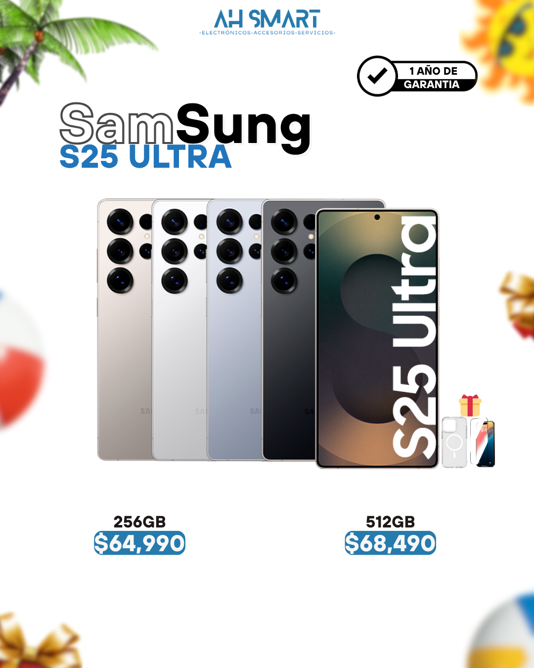 celulares y tabletas - Samsung Galaxy S25 Ultra 256GB 512GB Sellados New
