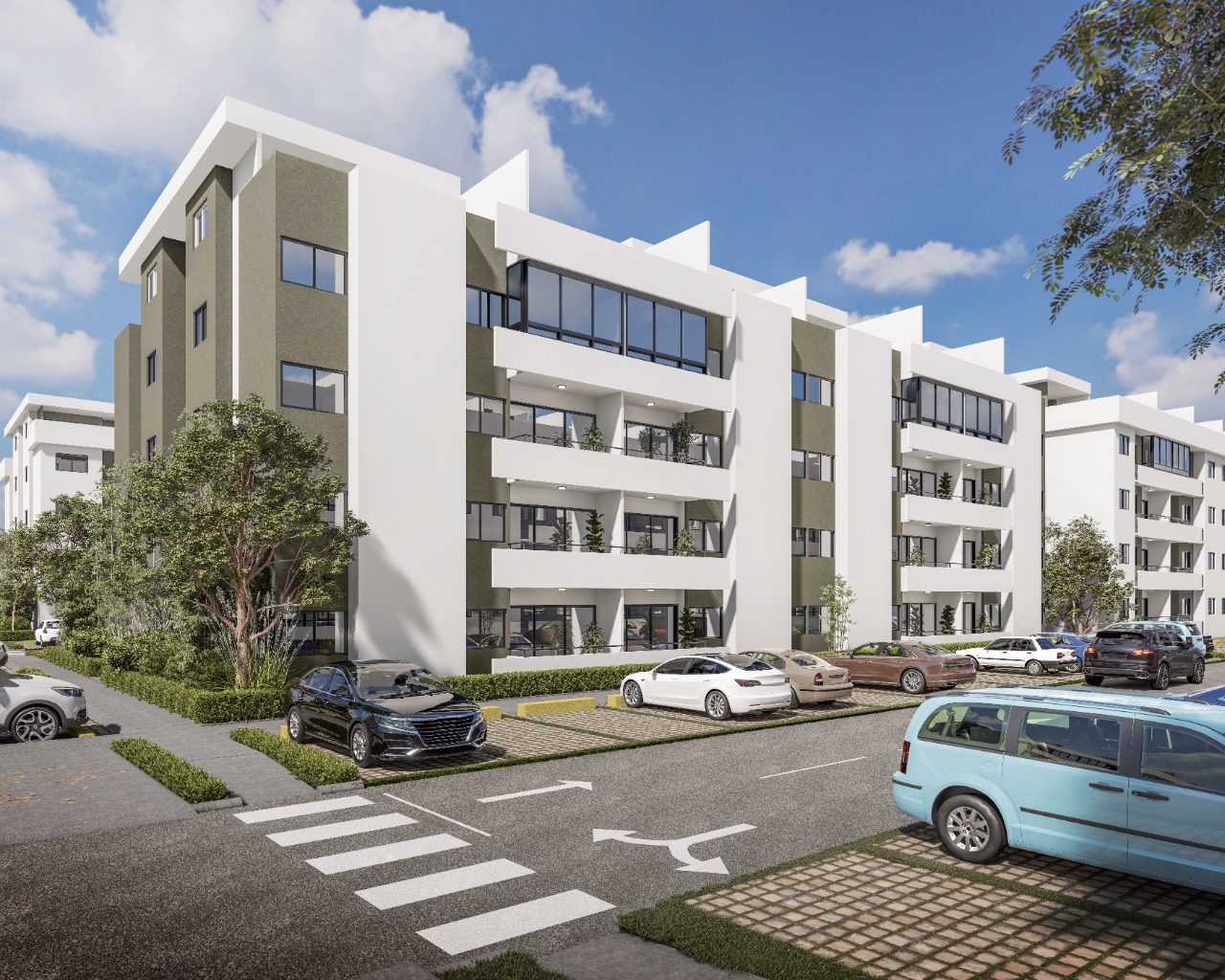 apartamentos - Apartamento en la Avenida Ecologica San Isidro 1