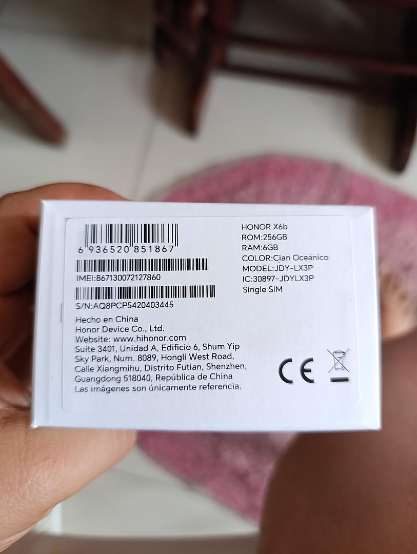 celulares y tabletas - Celular Honor X6B **nuevo Sellado (altice). 1