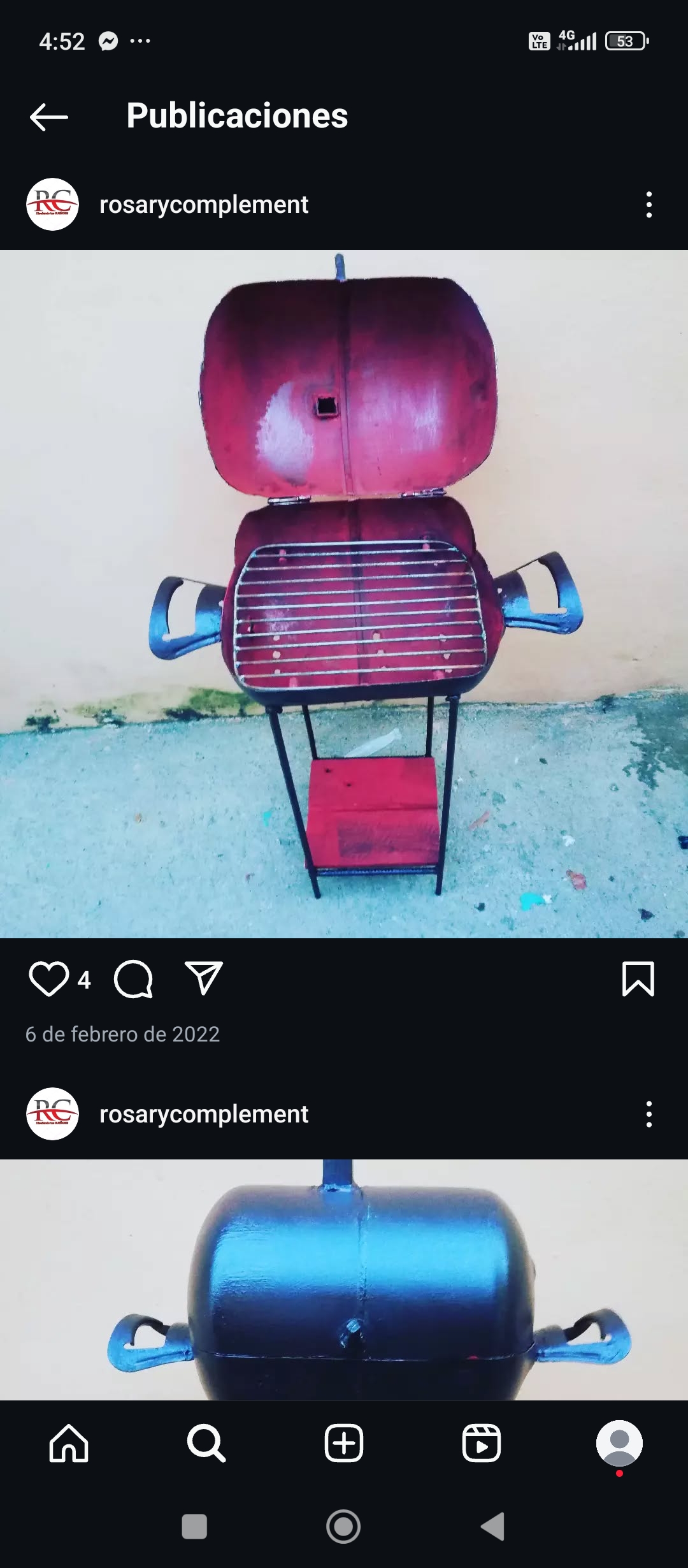 equipos profesionales - Asador de carbon 