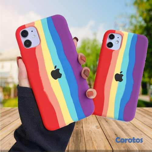 accesorios para electronica - COVER ARCOIRIS iPHONE  1