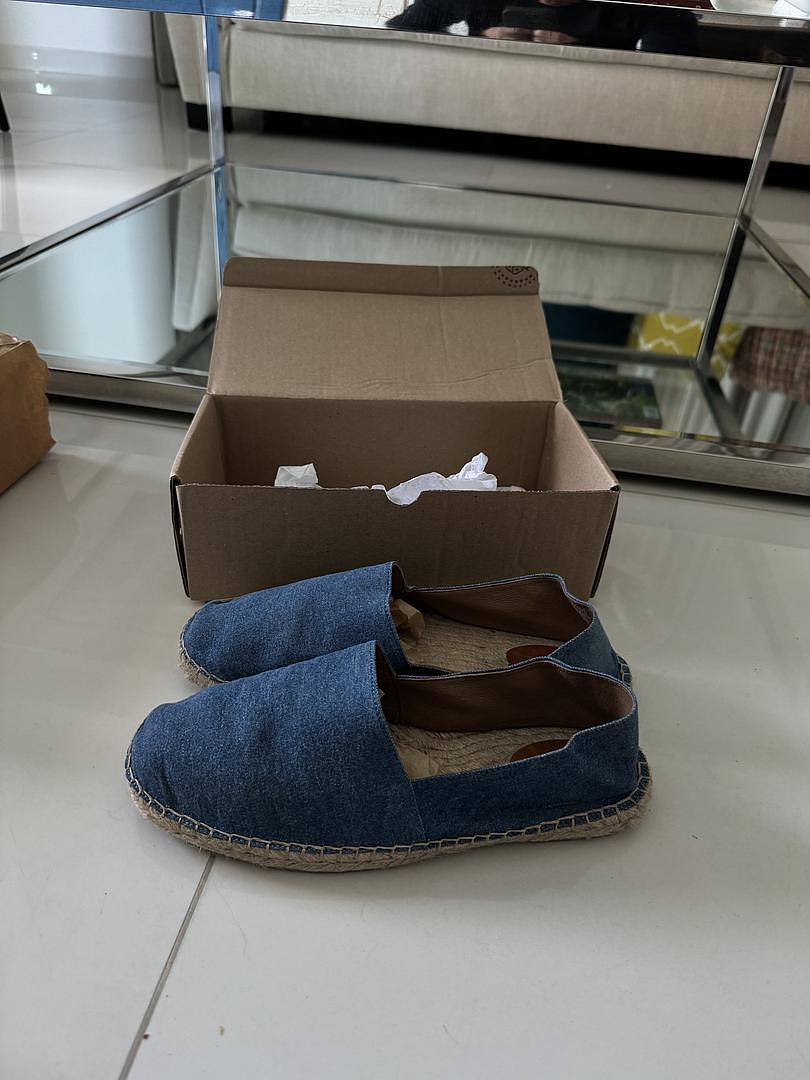 zapatos unisex - ALPARGATAS AZUL JEAN (NUEVA) 4
