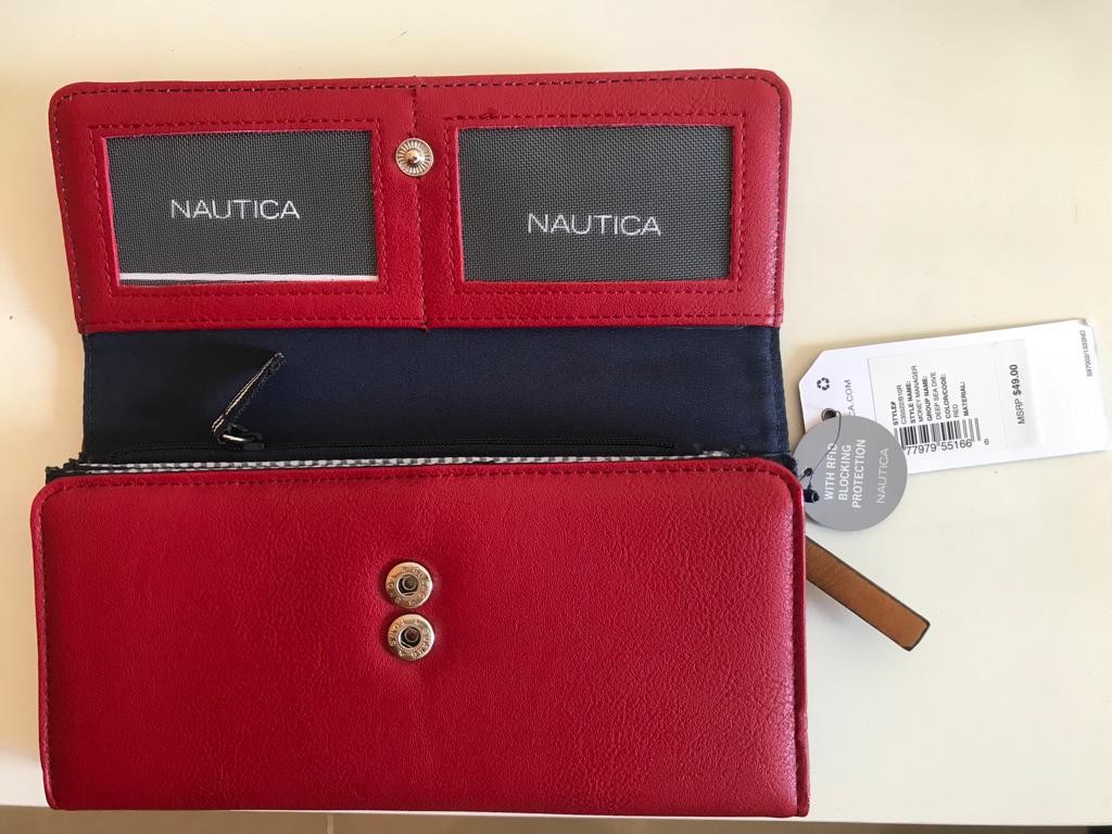 carteras y maletas - NAUTICA CARTERA ! NUEVO ! 100% ORIGINAL ! 3