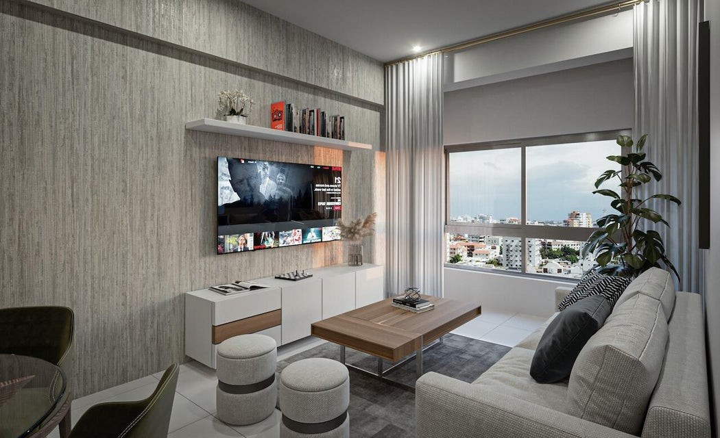 apartamentos - Apartamento a estrenar en venta #24-1796 de 1 dormitorio, ascensor, piscina, gim