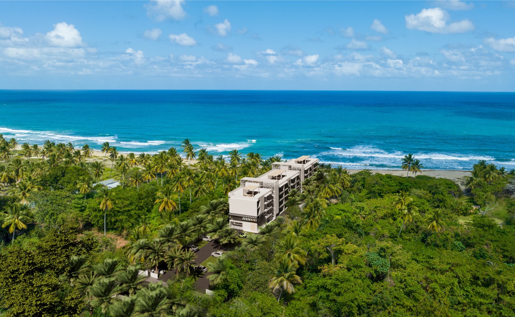 casas vacacionales y villas - W2Q Cabarete Beachfront condos - 3HAB  5