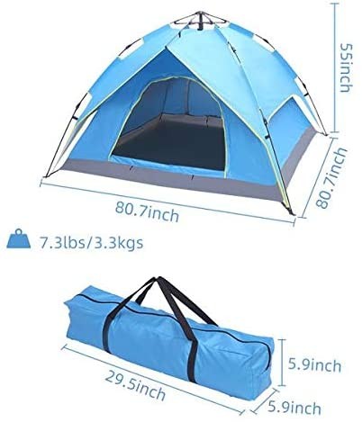 tours y viajes - Carpa automática hidráulica, apertura automática rápida. CASA DE CAMPAÑA deluxe 3