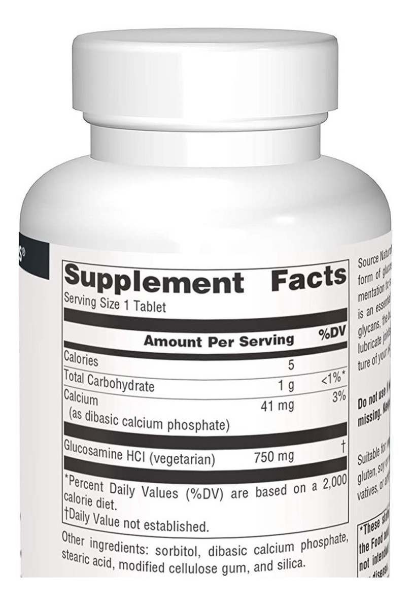 Salud y Equipamiento Médico - Glucosamina 750 Mg Source Natural 1