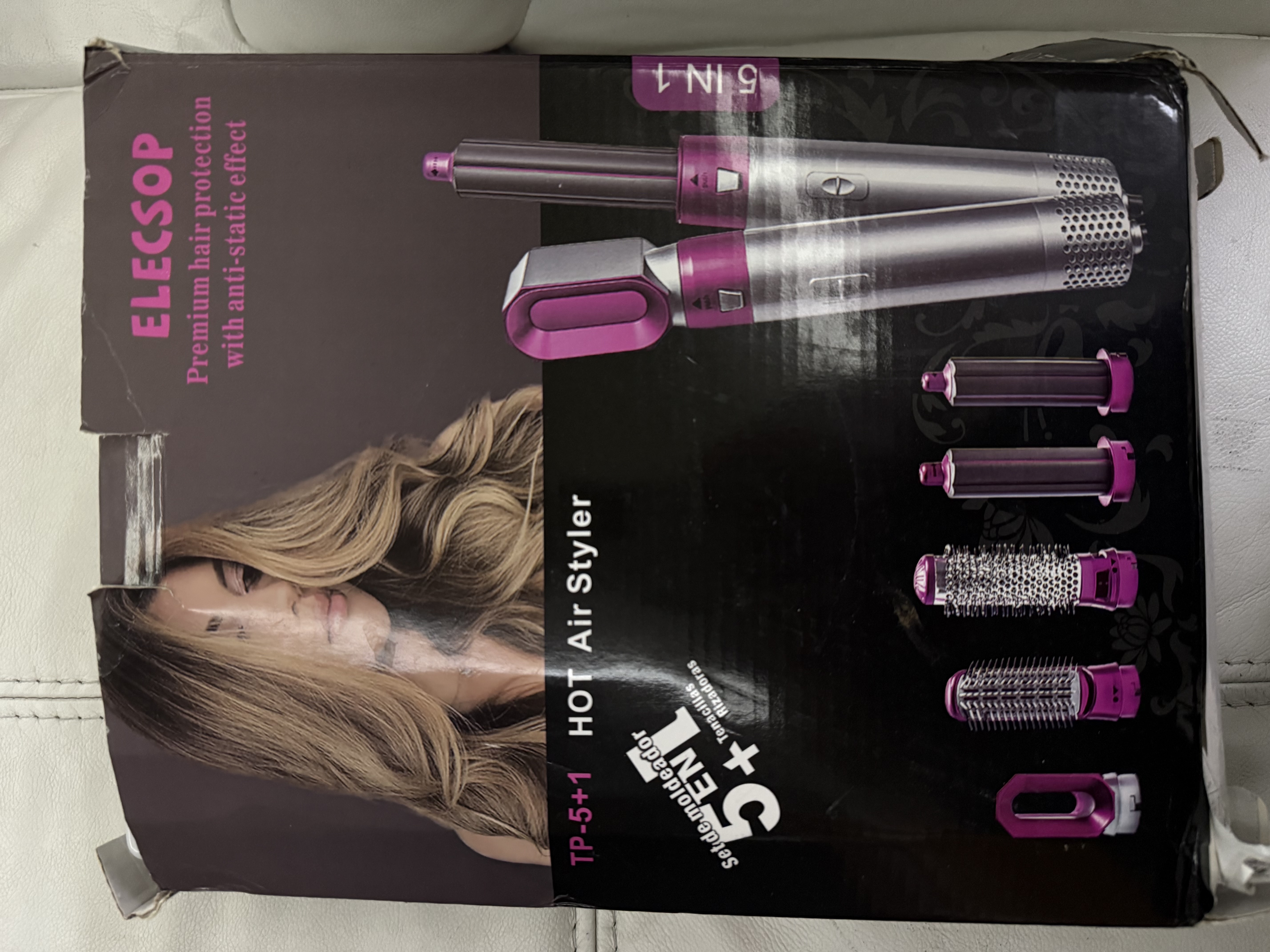 salud y belleza - secadora y rizadora de pelo