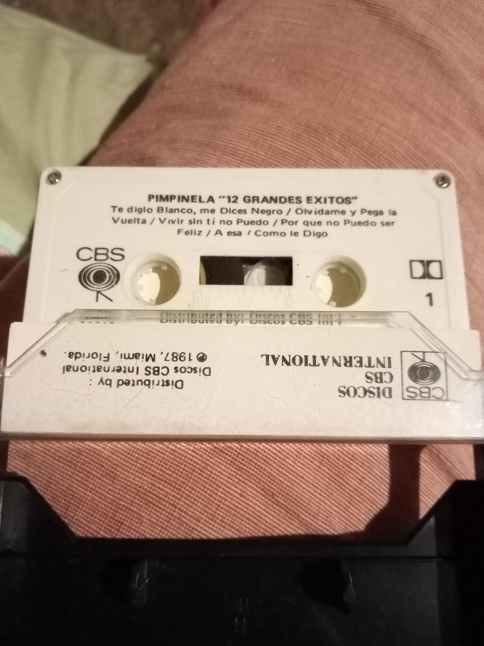 cds y vinilos - Cassette pimpinela 12 grandes éxitos 2