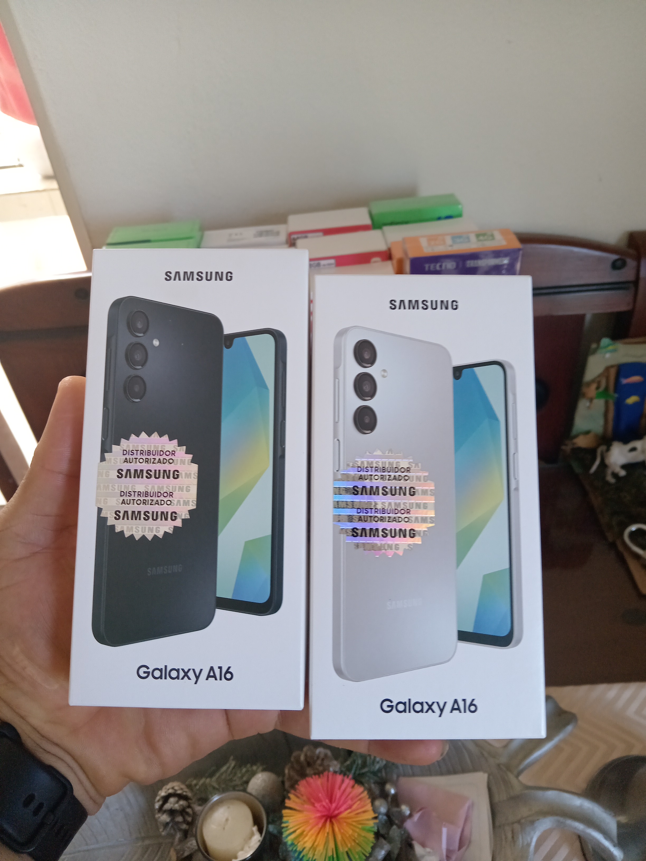 celulares y tabletas - Samsung Galaxy A16 128GB almacenamiento 6GB memoria ram/ desbloqueados nuevos  0