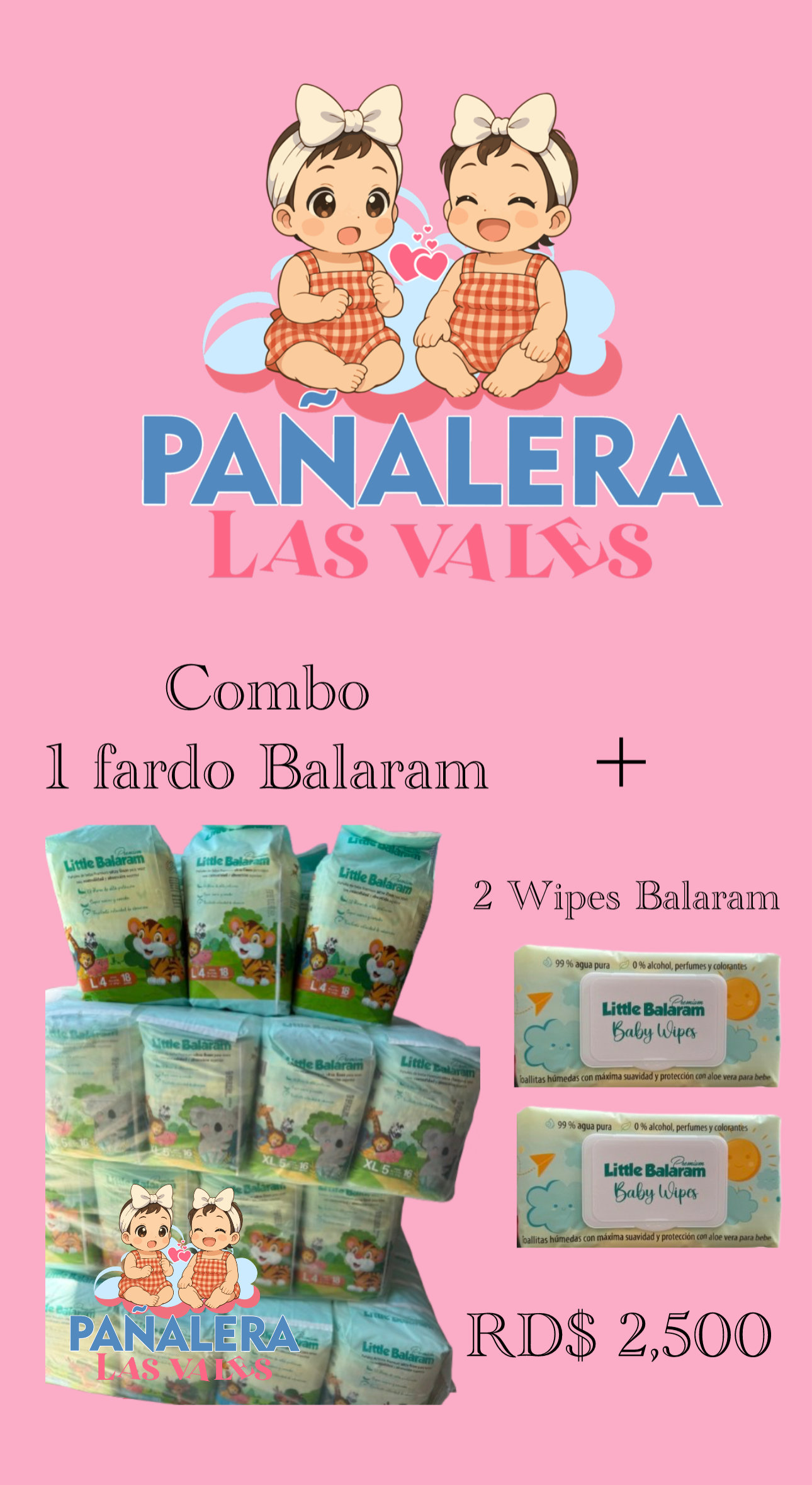 cuidado y nutricion - venta de pañales y artículos de bebé  2