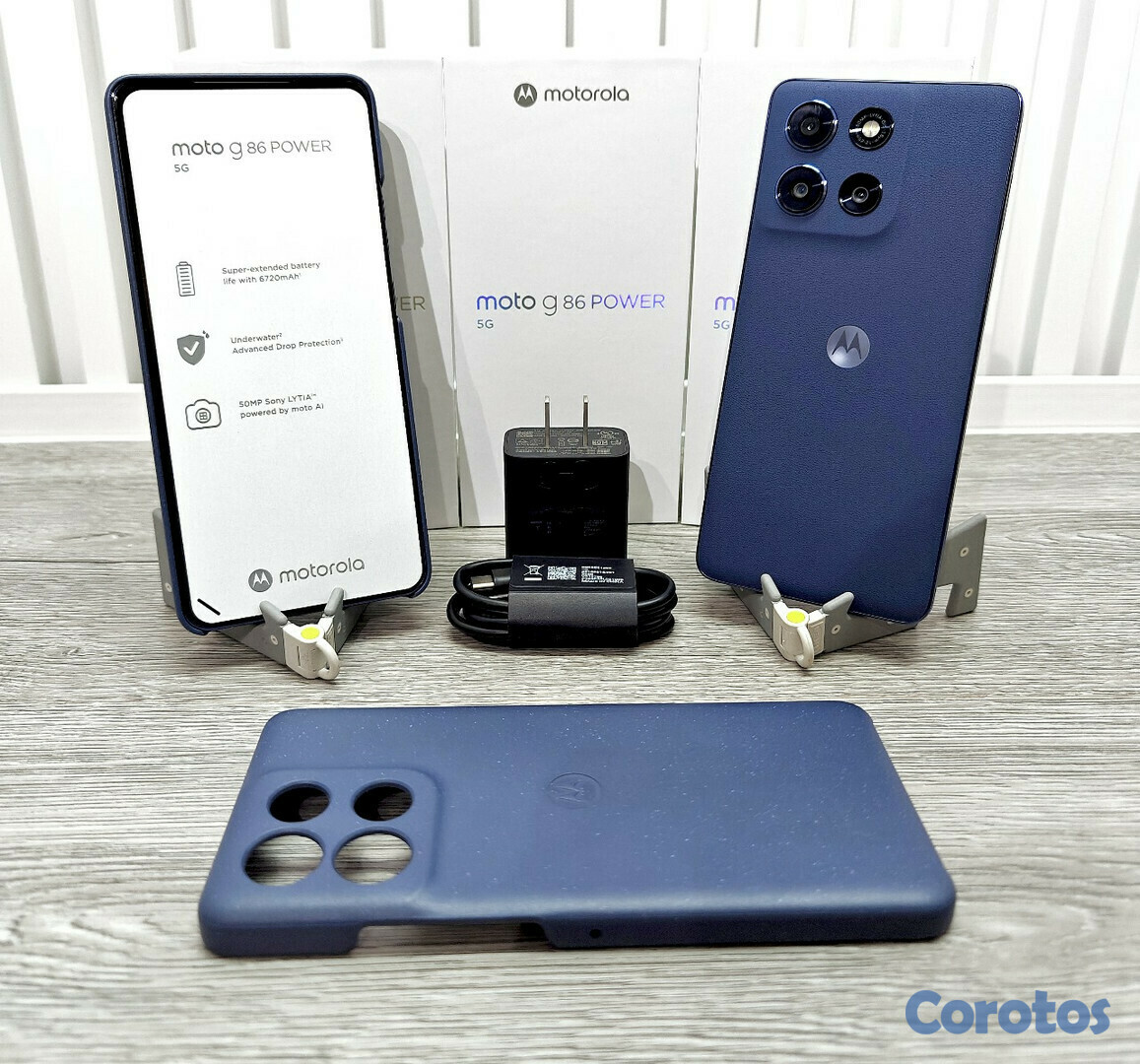 celulares y tabletas - 
MOTOROLA MOTO G86 POWER 5G 256GB 24RAM NUEVO DE CA

