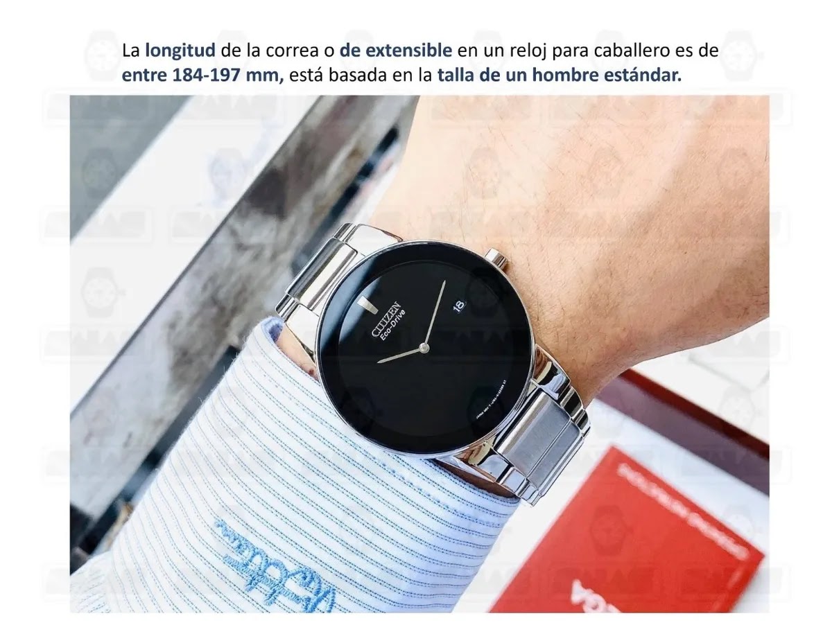 joyas, relojes y accesorios - Reloj de pulsera citizen eco-drive axiom 60488  2