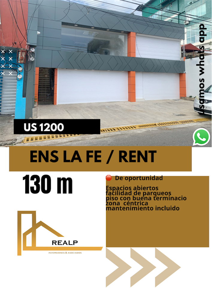 oficinas y locales comerciales - Local amplio en la Fe 0