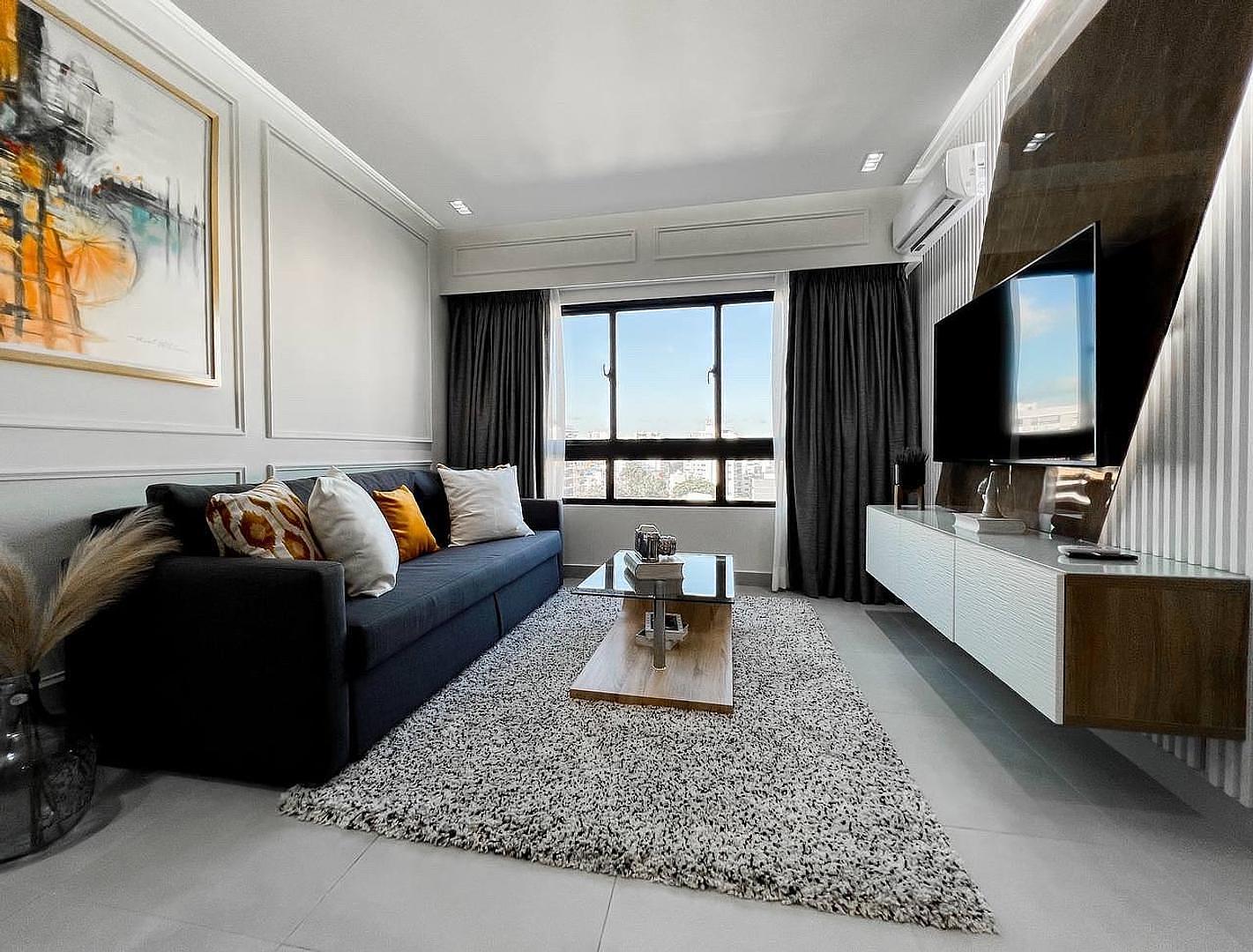 apartamentos - EVARISTO MORALES - APARTAMENTO EN AMUEBLADO EN ALQUILER 