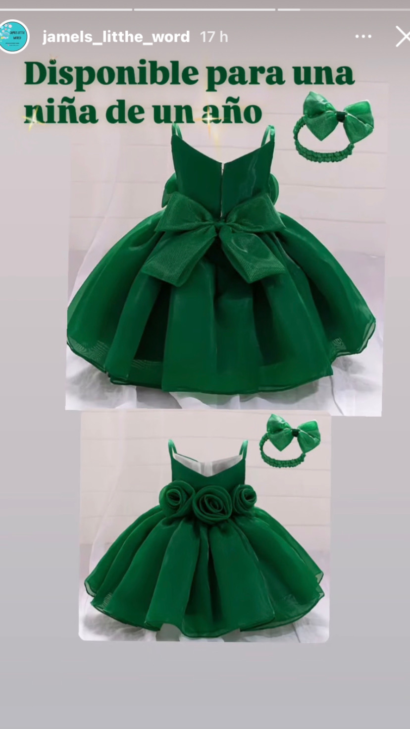 ropa y zapatos - Hermoso vestido nuevo para princesa de un año 