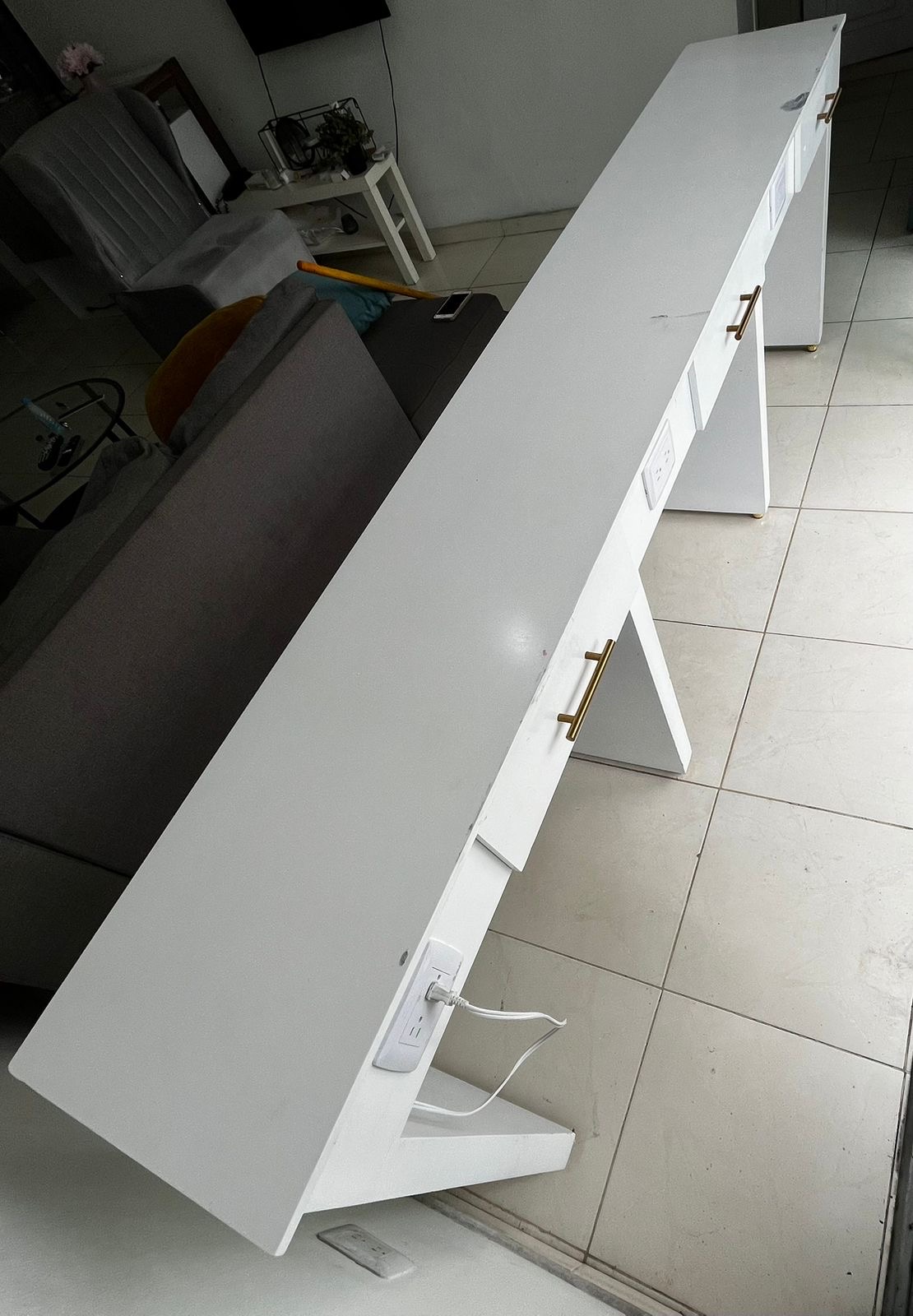 equipos profesionales - Mesa de tres Estaciones de manicura. 0
