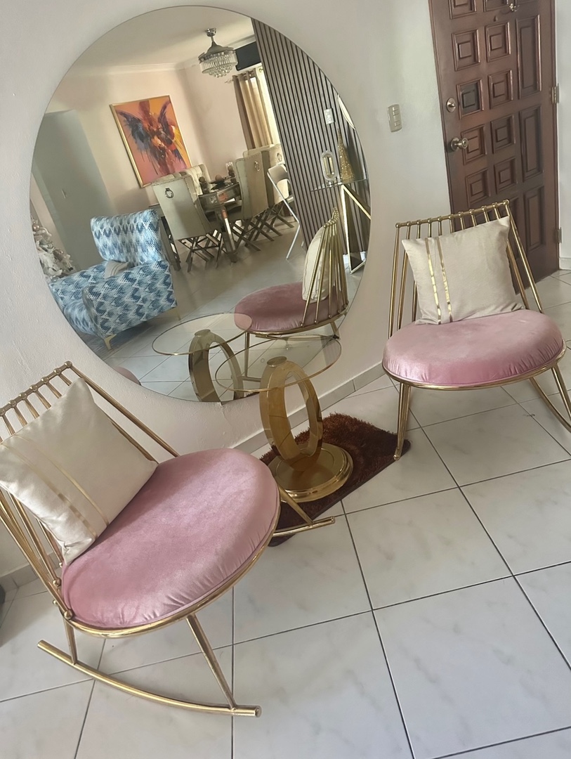 muebles y colchones - Juego de mecedora de oportunidad  0