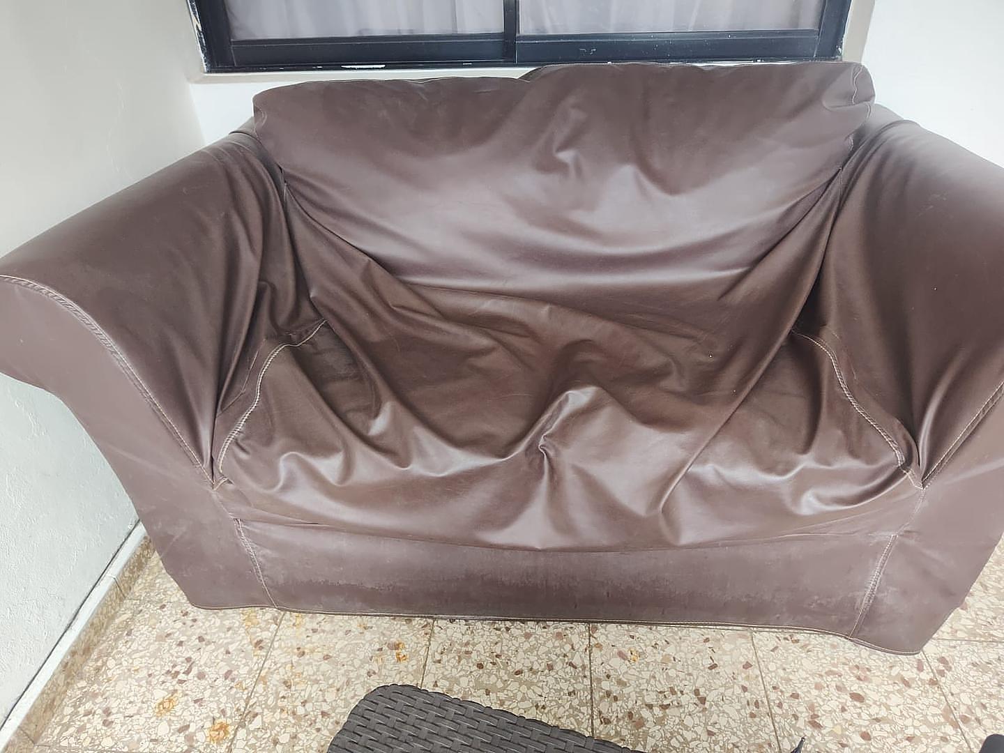 muebles y colchones - Muebles con forro marrón 1