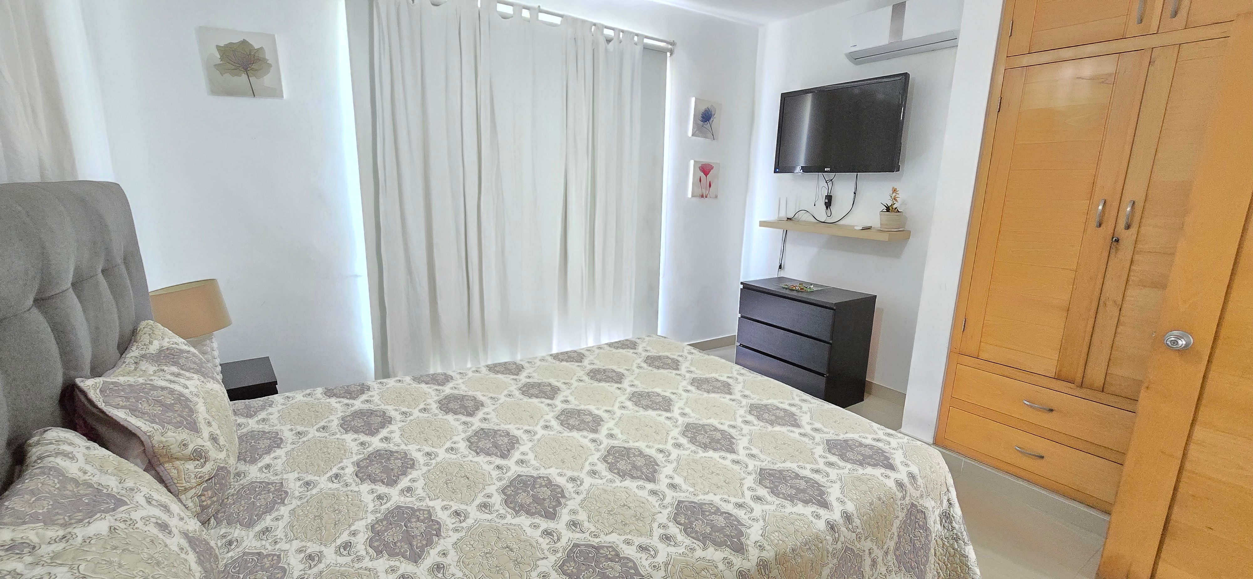 apartamentos - rento 4to piso estudio amueblado por temporada cortas o largas  8