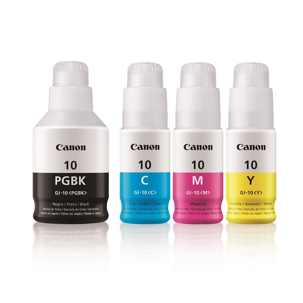 impresoras y scanners - BOTELLA DE TINTA CANON GI-10 ORIGINALES  0