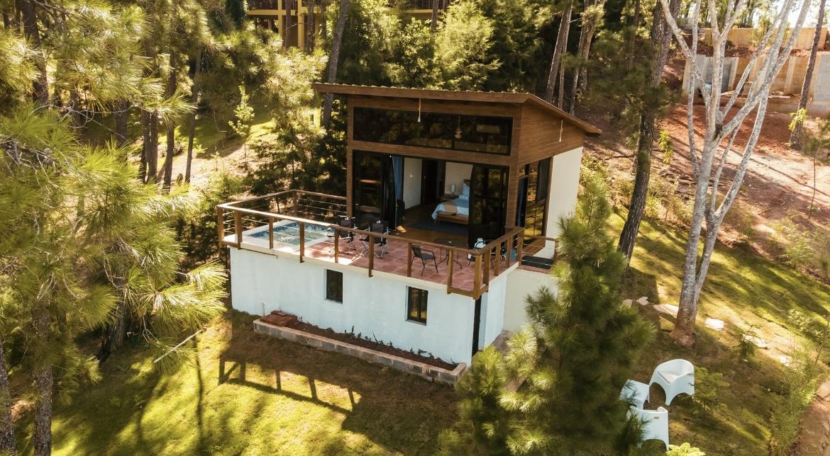 casas vacacionales y villas - Villa tipo bungalow de venta en Jarabacoa