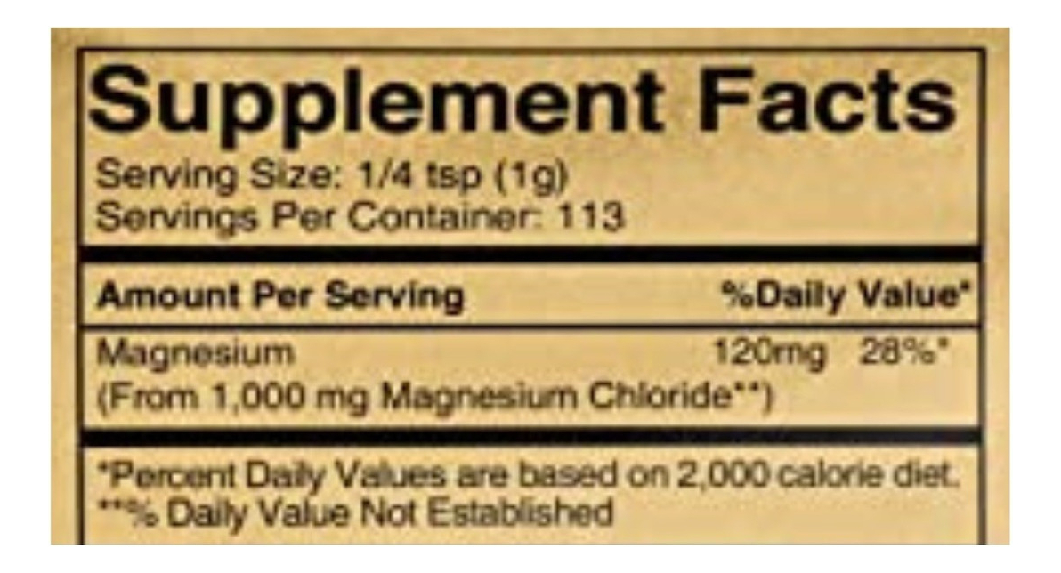 Salud y Equipamiento Médico - Cloruro De Magnesio 113 G 1