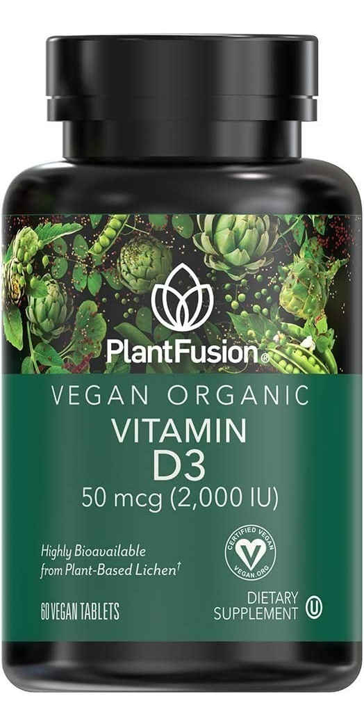 Salud y Equipamiento Médico - Vitamina D3 2000 Iu Plantfusion - Unidad 0