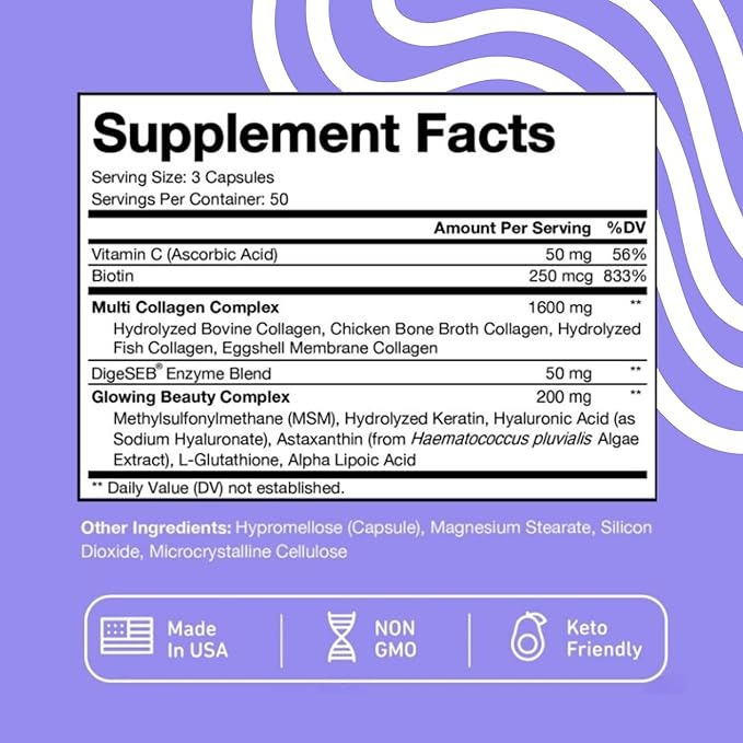 Salud y Equipamiento Médico - Complejo De Colágeno 1600 Mg - Uni - Unidad A $1559 1