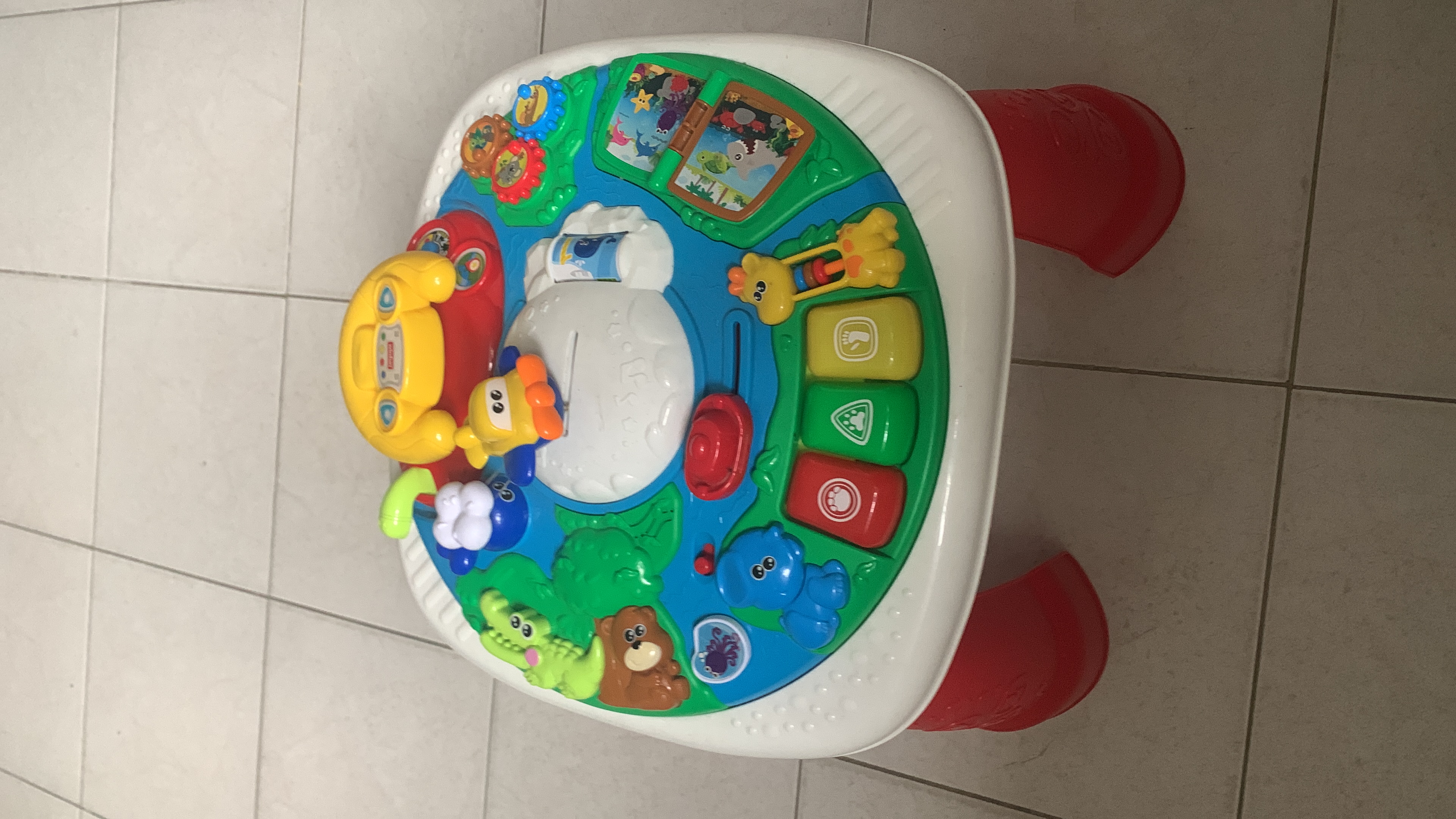 juguetes - Mesa de actividades. 9 - 12 meses