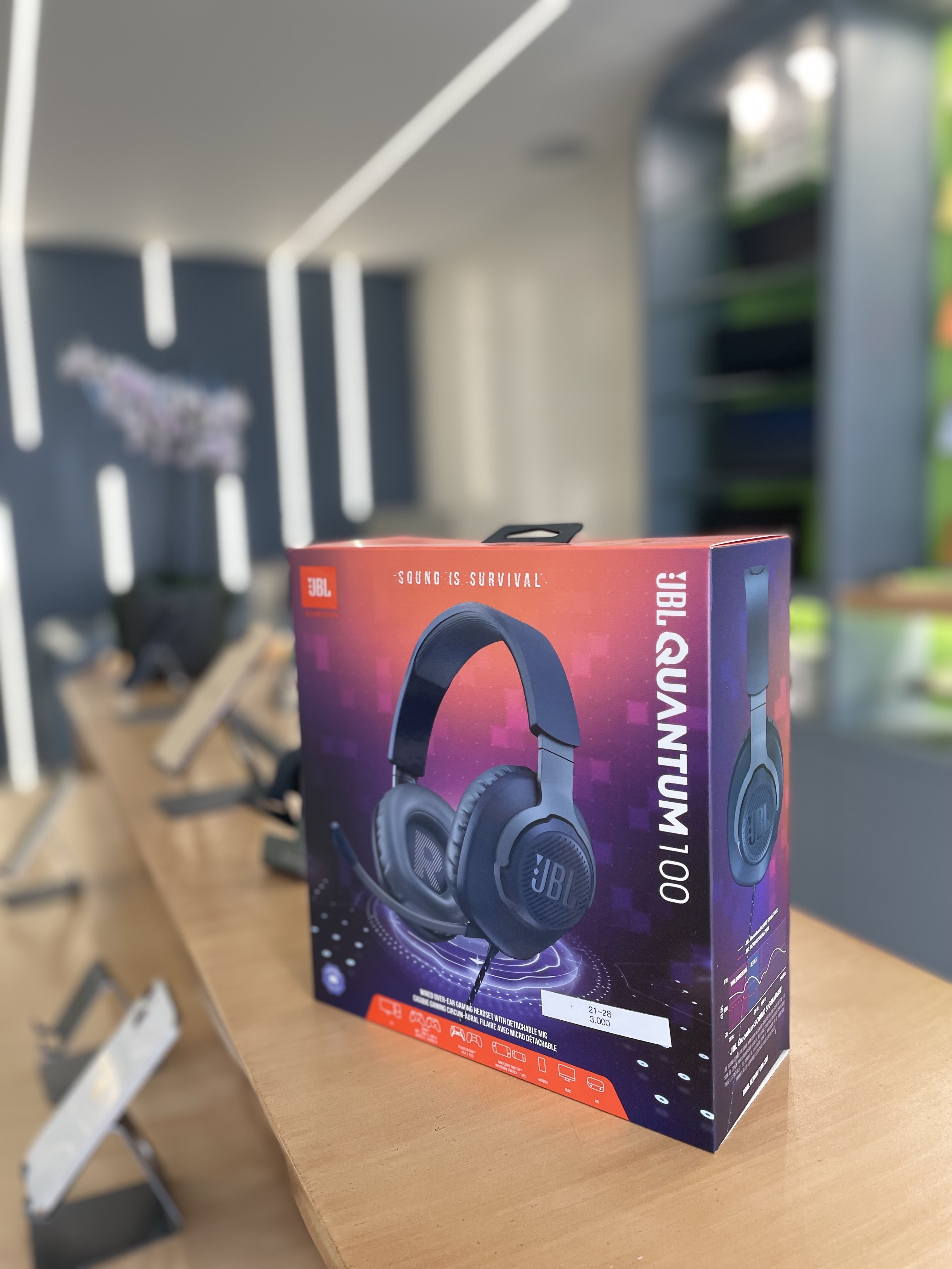 camaras y audio - AUDÍFONOS JBL QUANTUM100 1