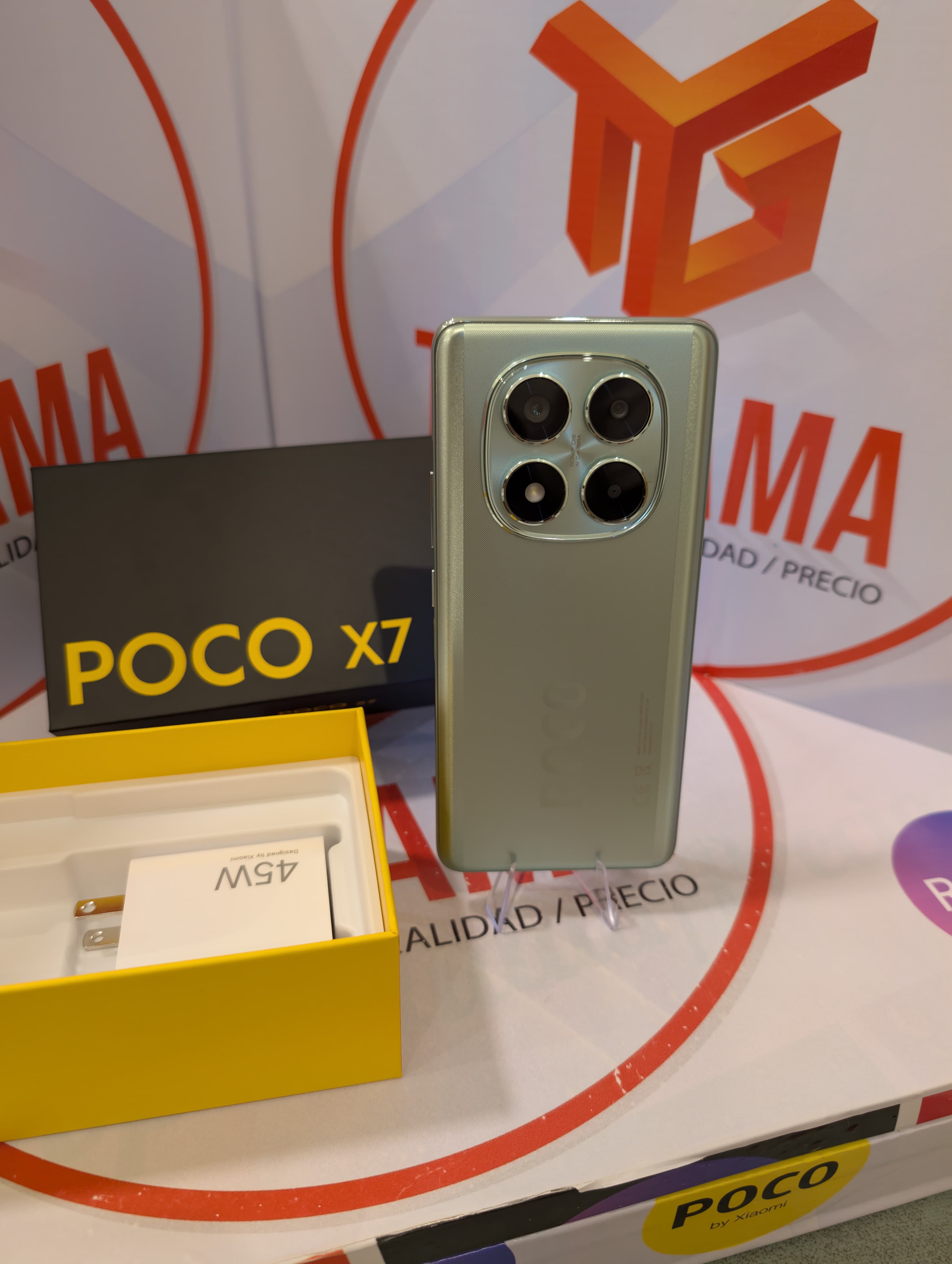 celulares y tabletas - POCO X7 5G, 8GB RAM 256GB ROM 5