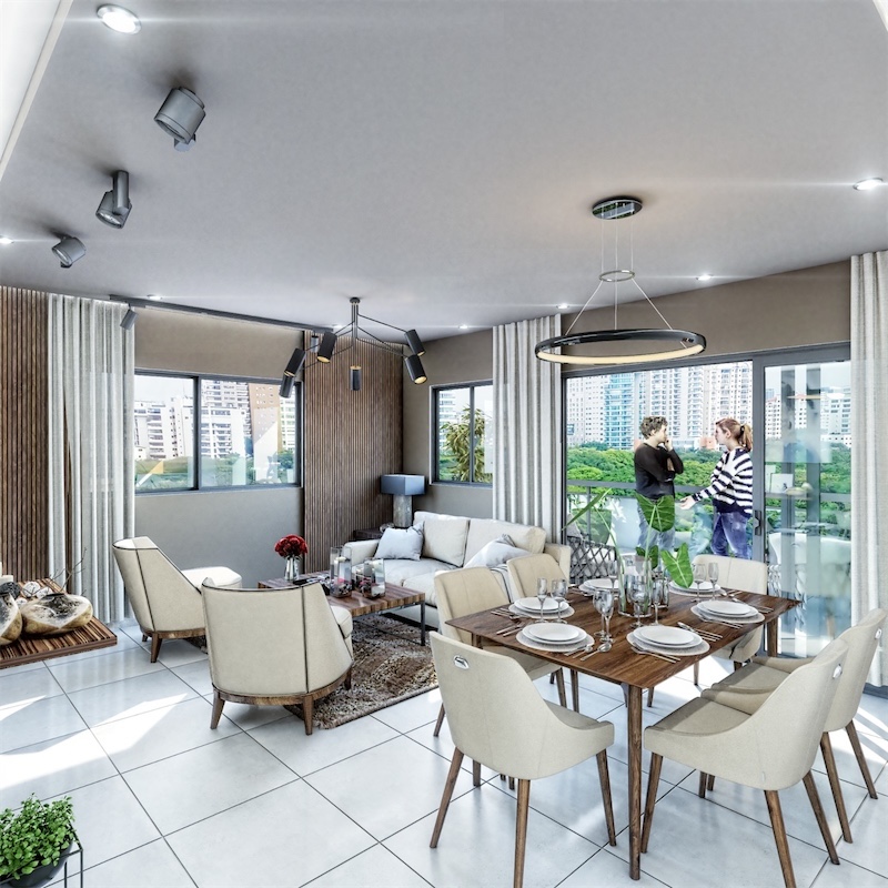 apartamentos - Venta de apartamento en el mirador del este Santo Domingo septiembre 2025 7