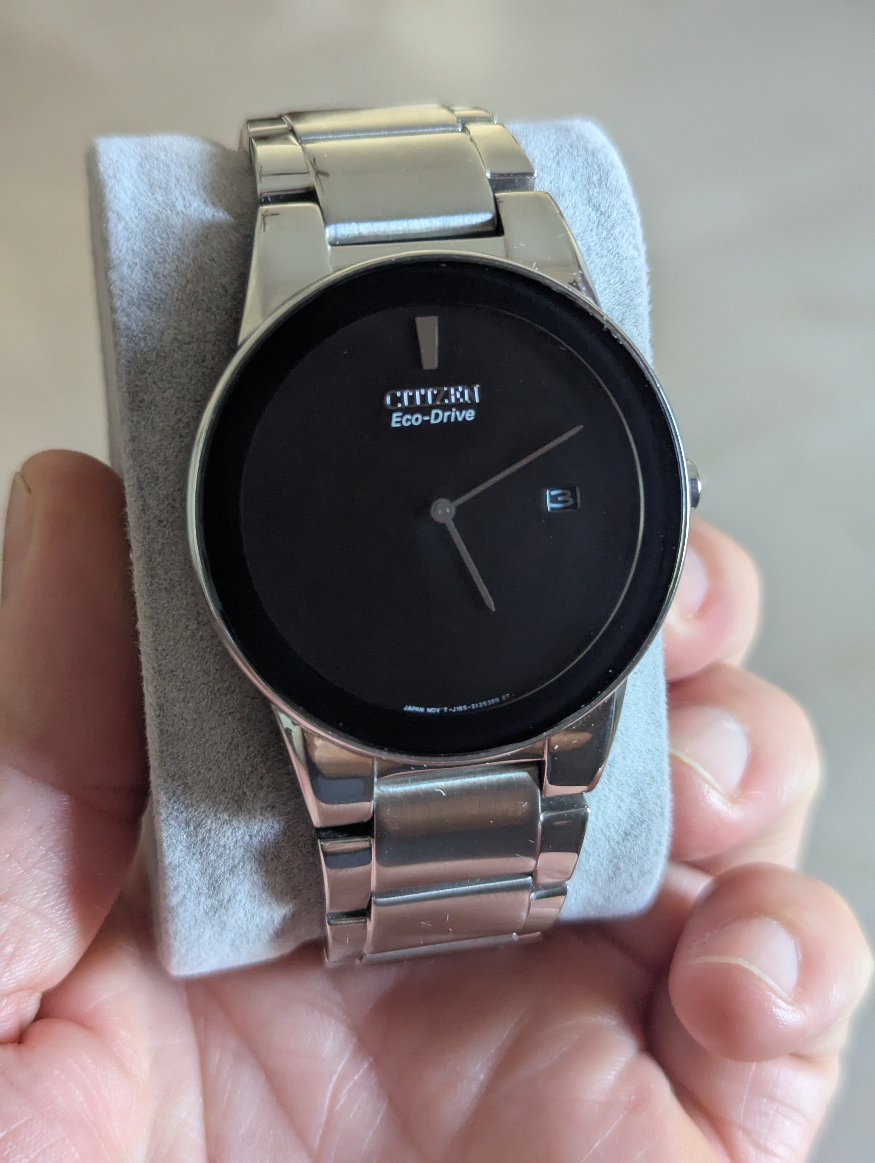joyas, relojes y accesorios - Reloj de pulsera citizen eco-drive axiom 60488  3