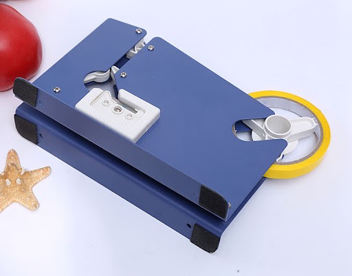 equipos profesionales - Sellador de bolsas de cinta empacadora de acero precintadora selladora cuello 7