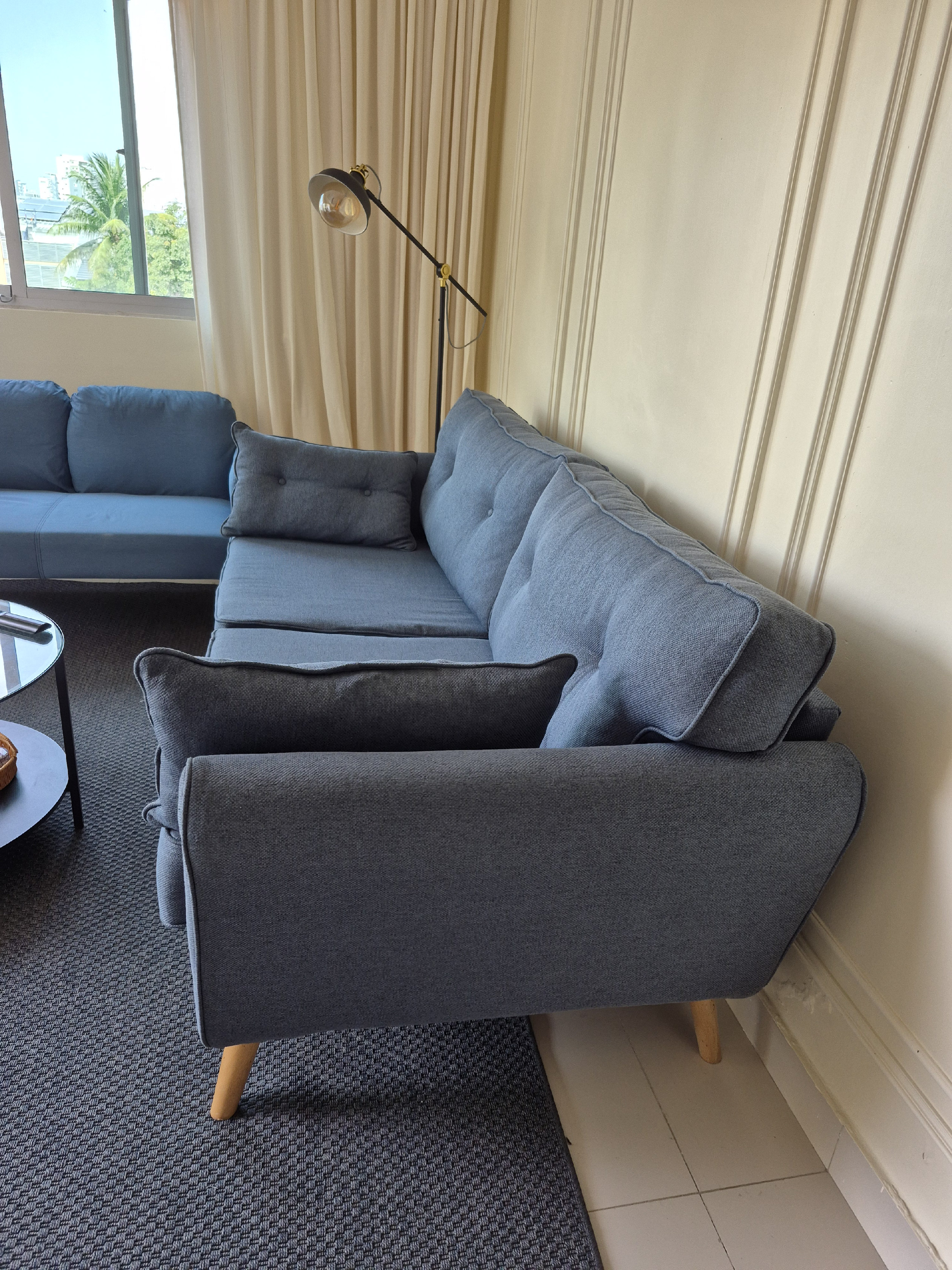 muebles y colchones - de oportunidad vendo sofa de 3 asientos  1