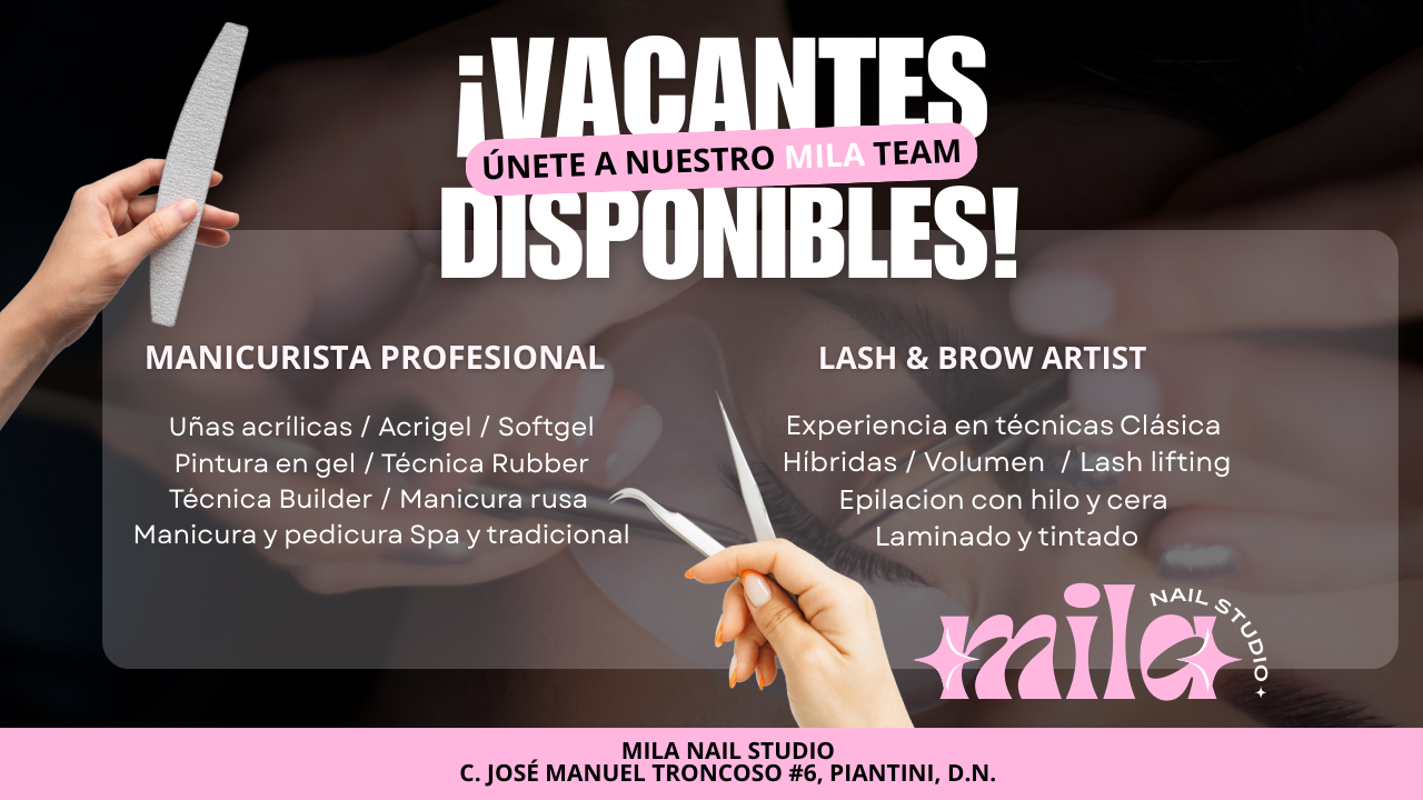 empleos disponibles - BUSCAMOS MANICURISTA Y LASH & BROW ARTIST PIANTINI