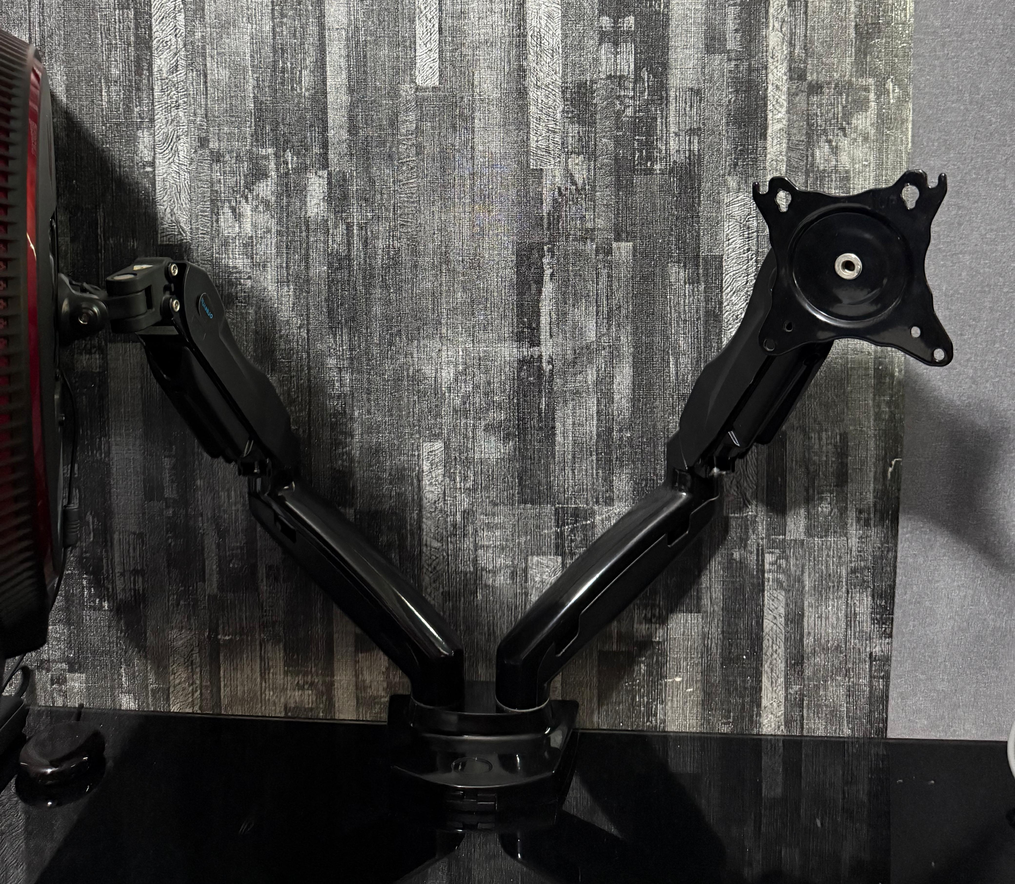 accesorios para electronica - Soporte de monitor doble para pantallas de 17 a 27 3